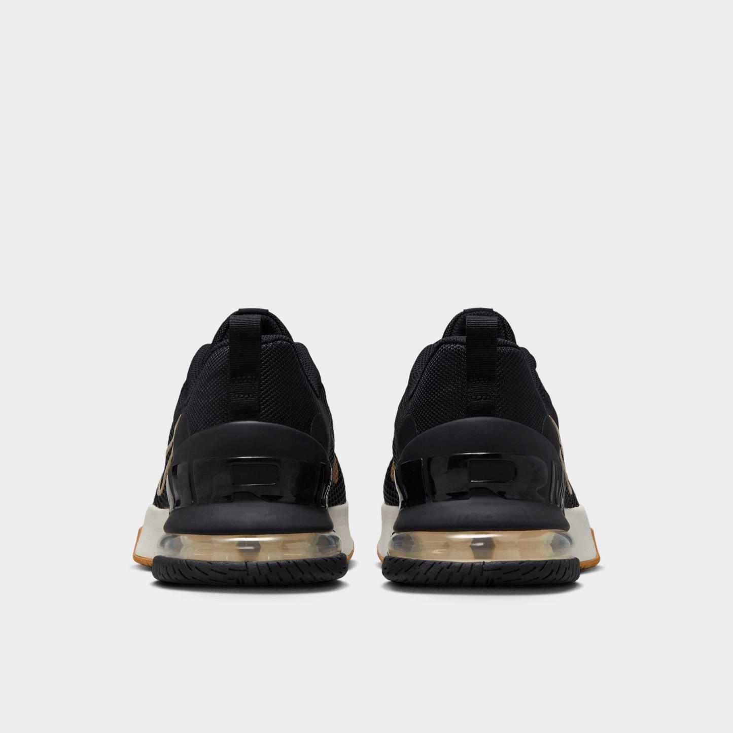Men's Nithtke Air Max Alpha Trainer 6 Training Shoes - Part 3 - Black/Sail/Gum Light Brown/Parachute Beige - Back view