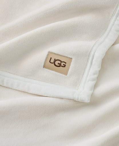 UGG® Coco Blanket, Full/Queen - Snow