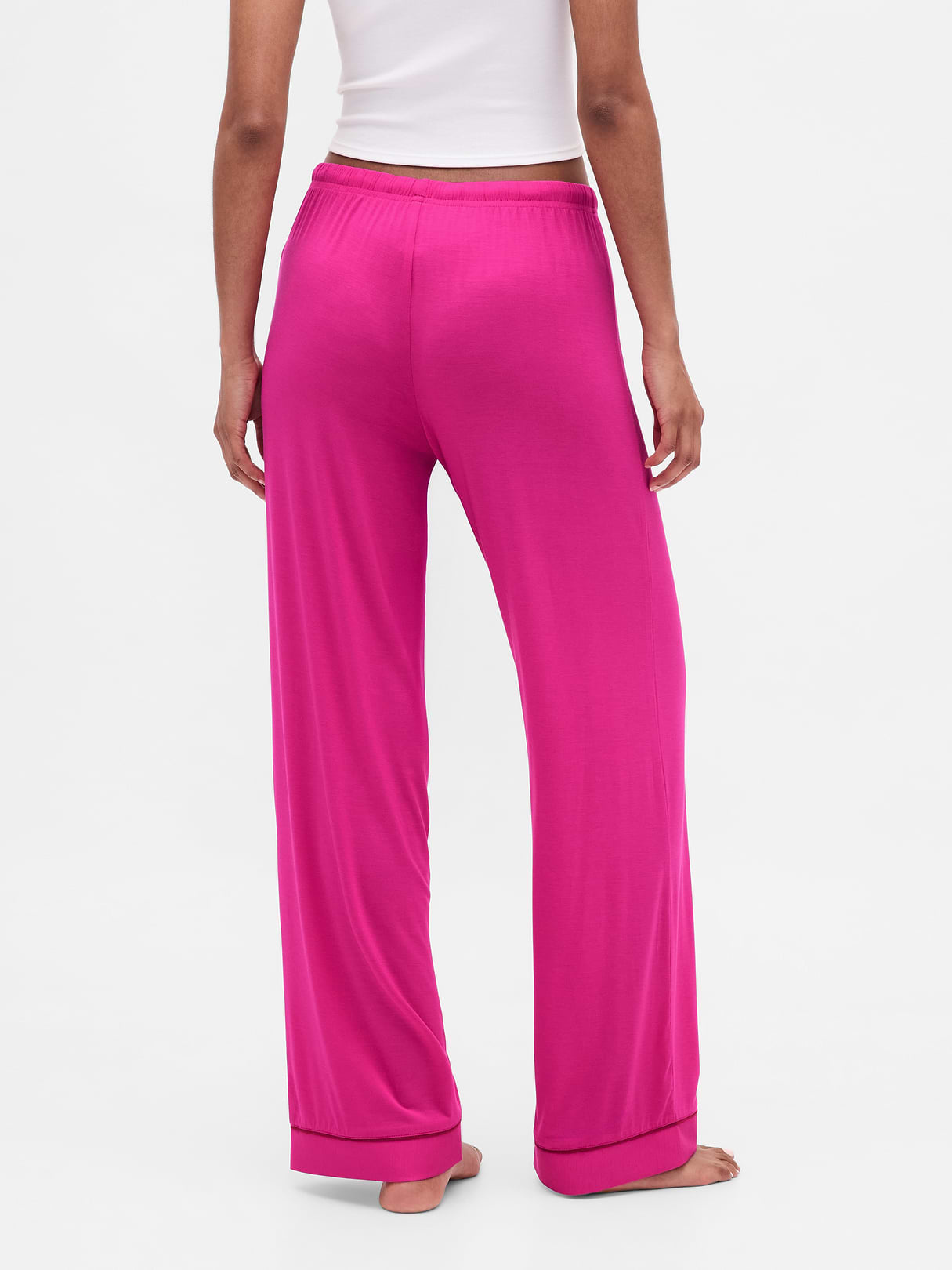 SoftMade Modal PJ Pants - Bright fuchsia pink