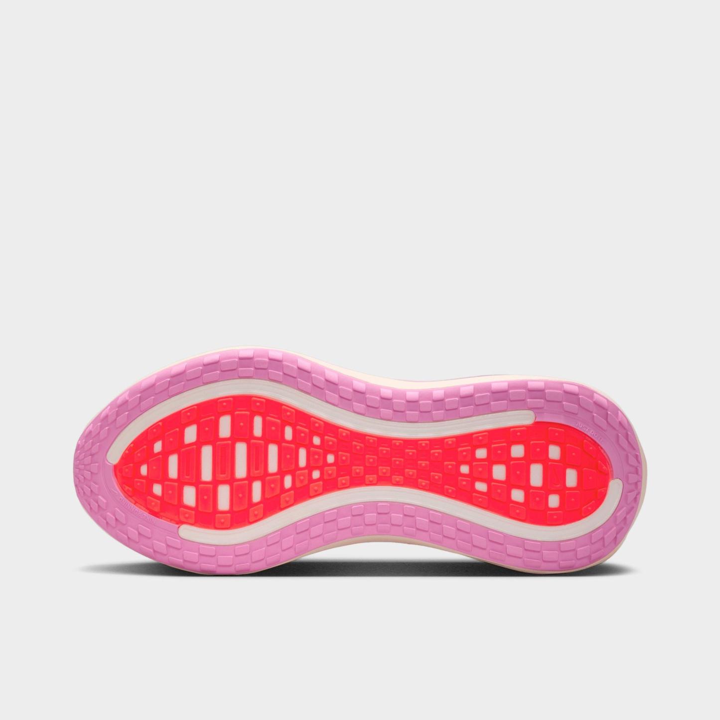 Women's Nithtke Vomero Plus Running Shoes - Part 1 - Light Magenta/Pink Foam/Bright Violet/Black - Bottom view