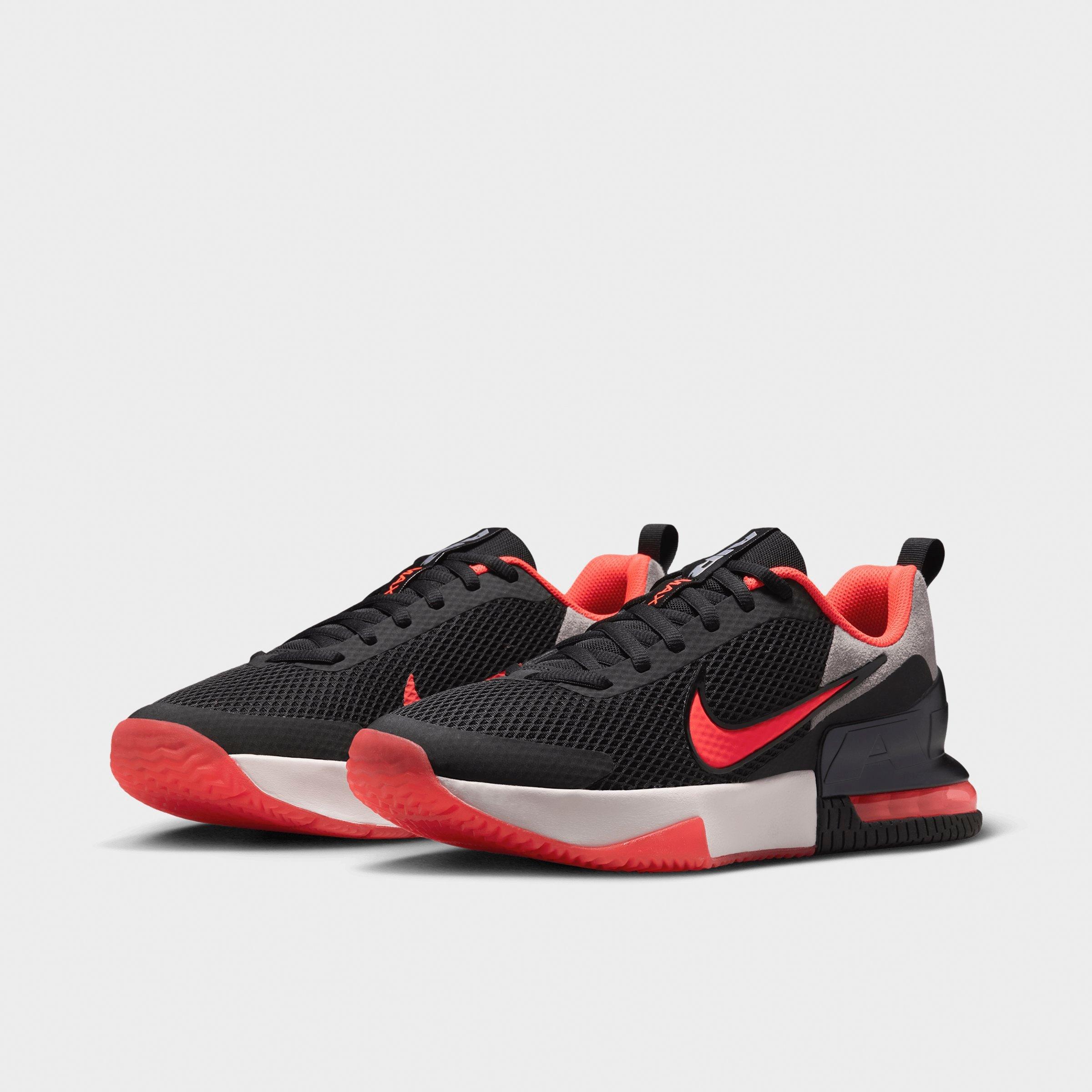 Men's Nithtke Air Max Alpha Trainer 6 Training Shoes - Part 2 - Black/Bright Crimson/Pencil Point/Anthracite - Both shoes facing left
