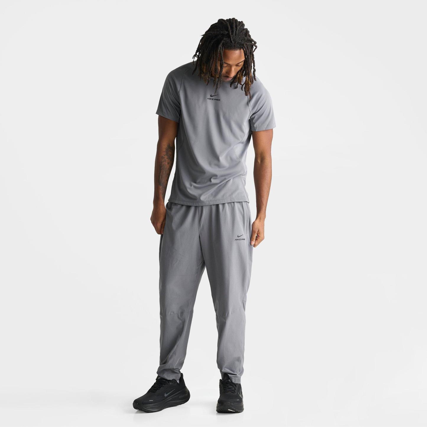 Men's Nithtke Pro Dri-FIT Training Pants - Smoke Grey/Black
