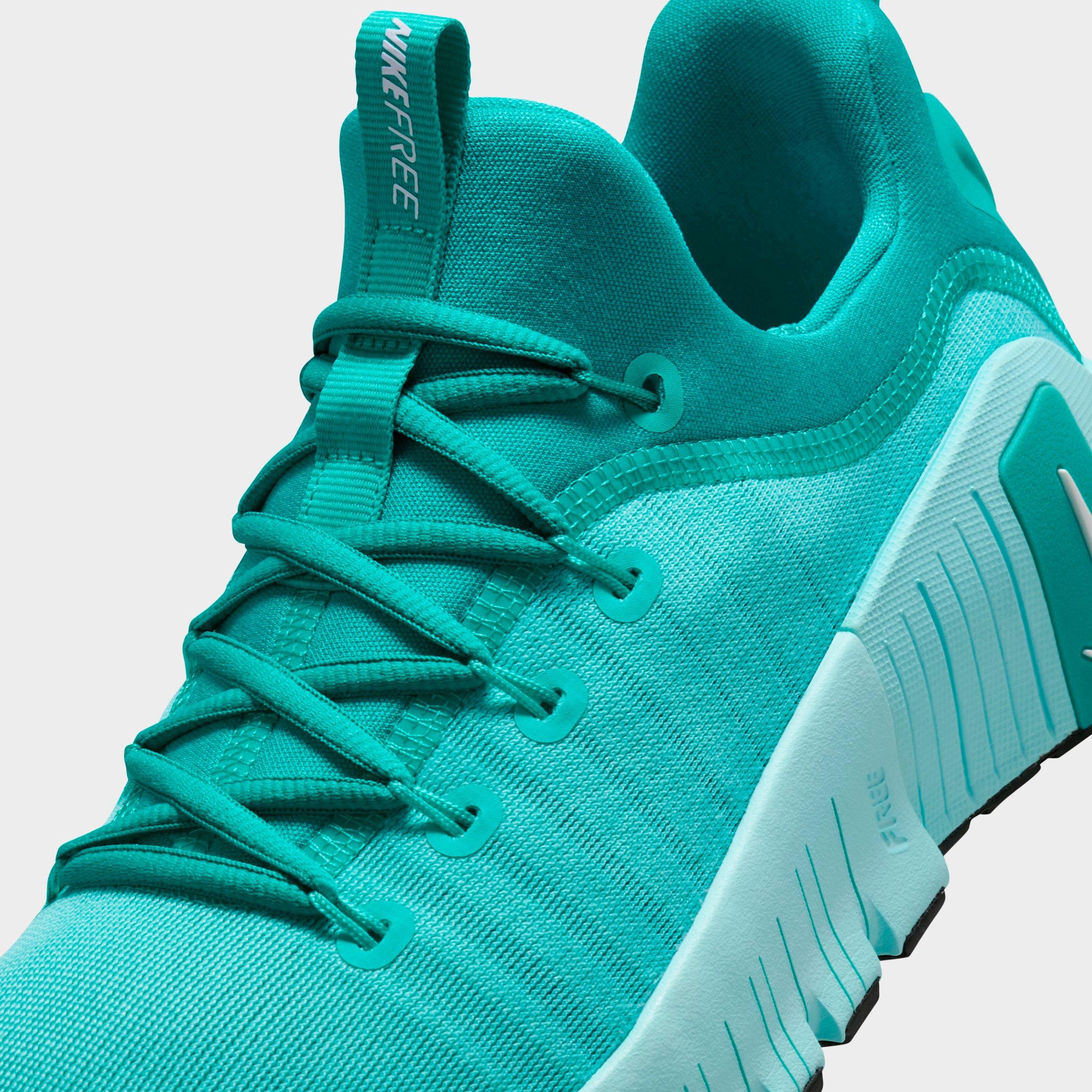 Women's Nithtke Free Metcon 6 Training Shoes - Bleached Turquoise/Washed Teal/Teal Tint/White - Detail shot