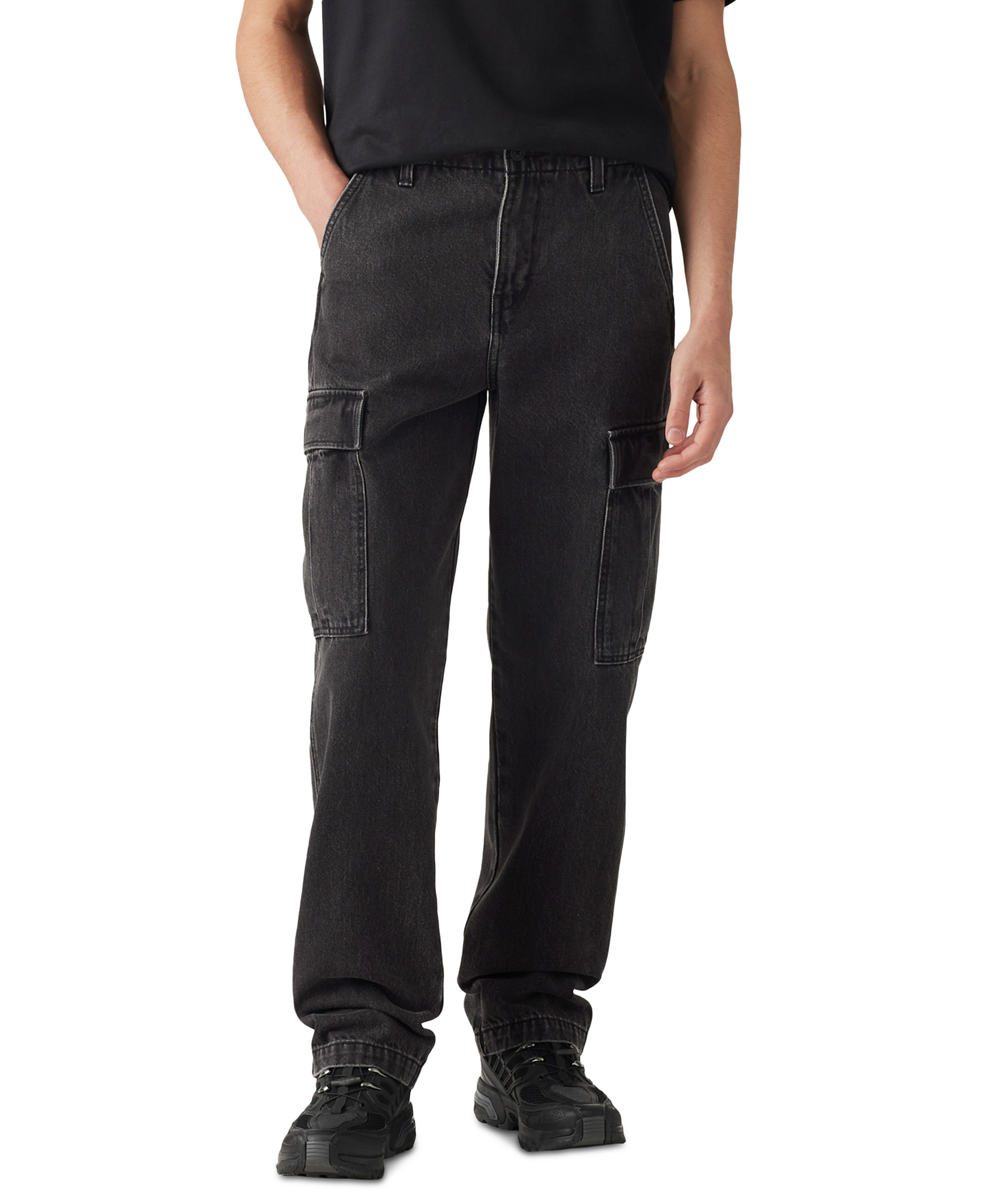Levi's Men's XX Relaxed-Fit Straight-Leg Cargo Pants - Darkly Wash