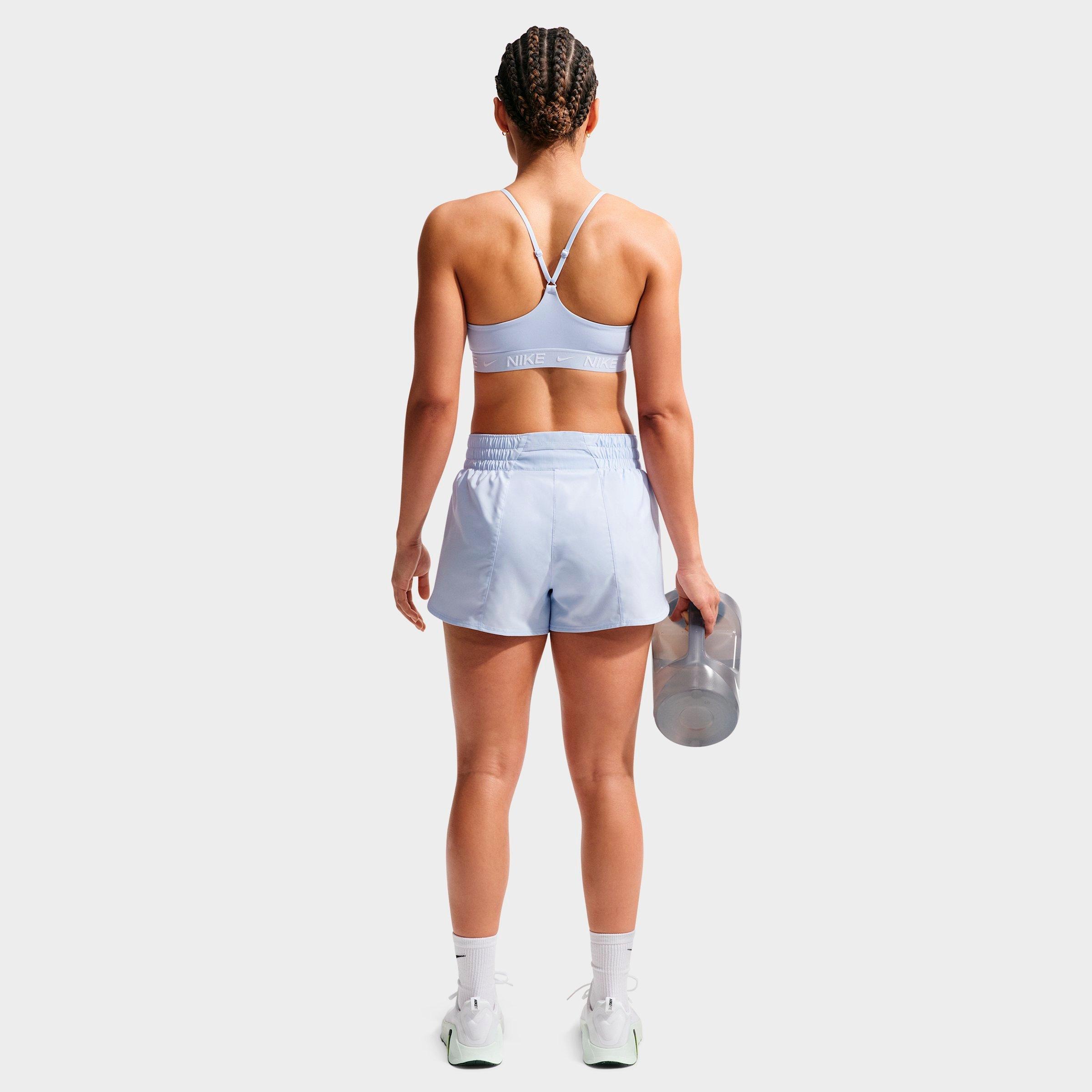 Women's Nithtke Dri-FIT Indy Light Support Padded Adjustable Sports Bra - Hydrogen Blue