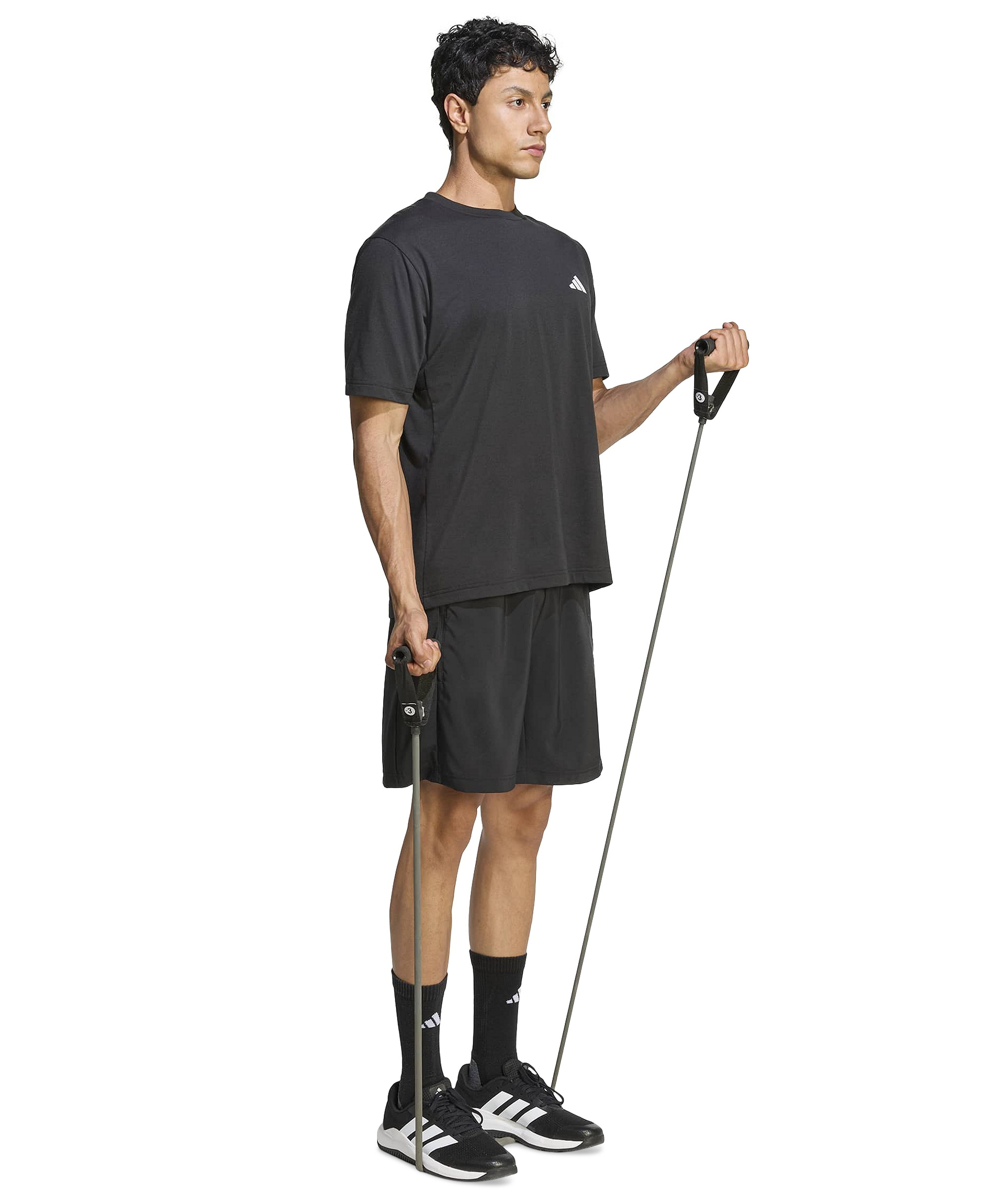 adidas Men's Workout Essentials Base Woven Shorts - Black