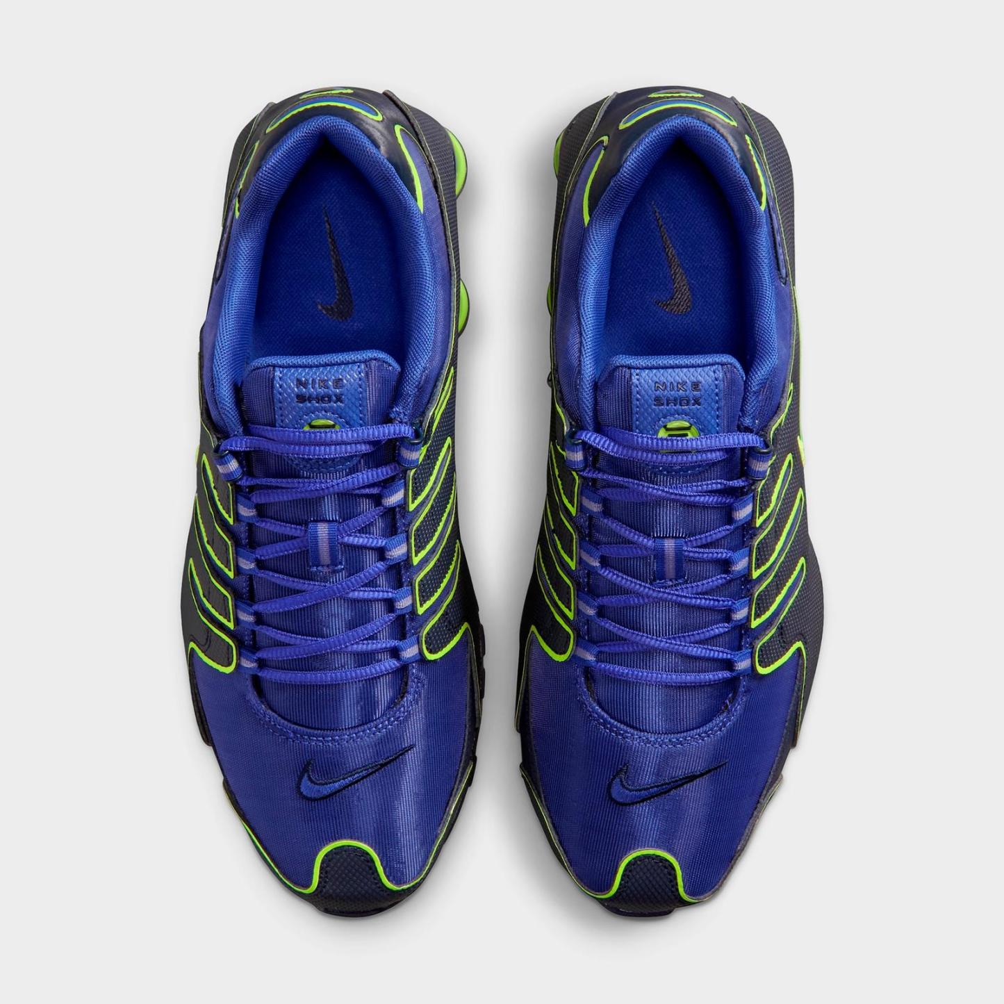 Men's Nike Shox NZ Casual Shoes - Lapis/Blue Void/Volt/Lapis