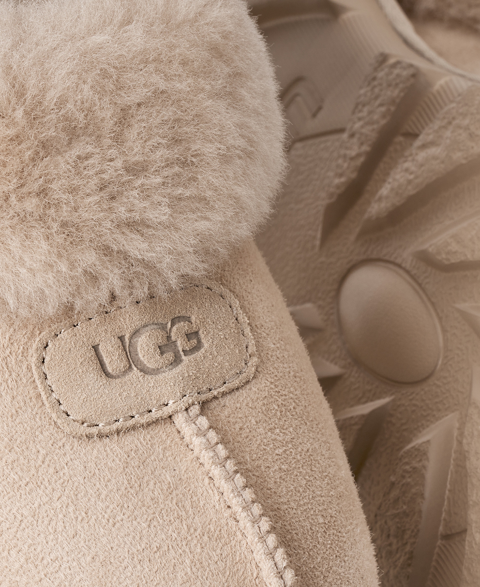 UGG® Women's Coquette Slip-On Slide Slippers - Moonlight