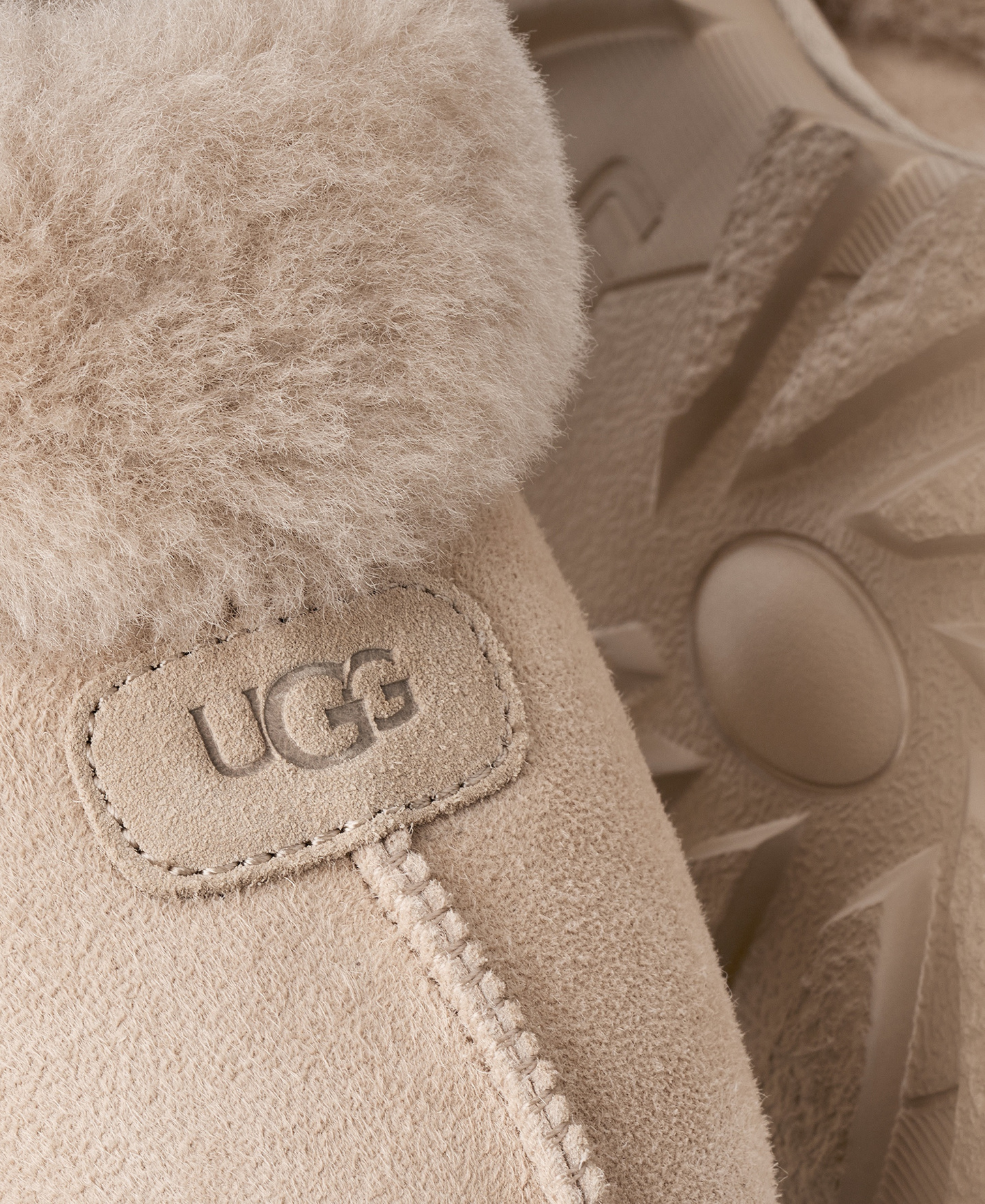 UGG® Women's Coquette Slip-On Slide Slippers - Moonlight