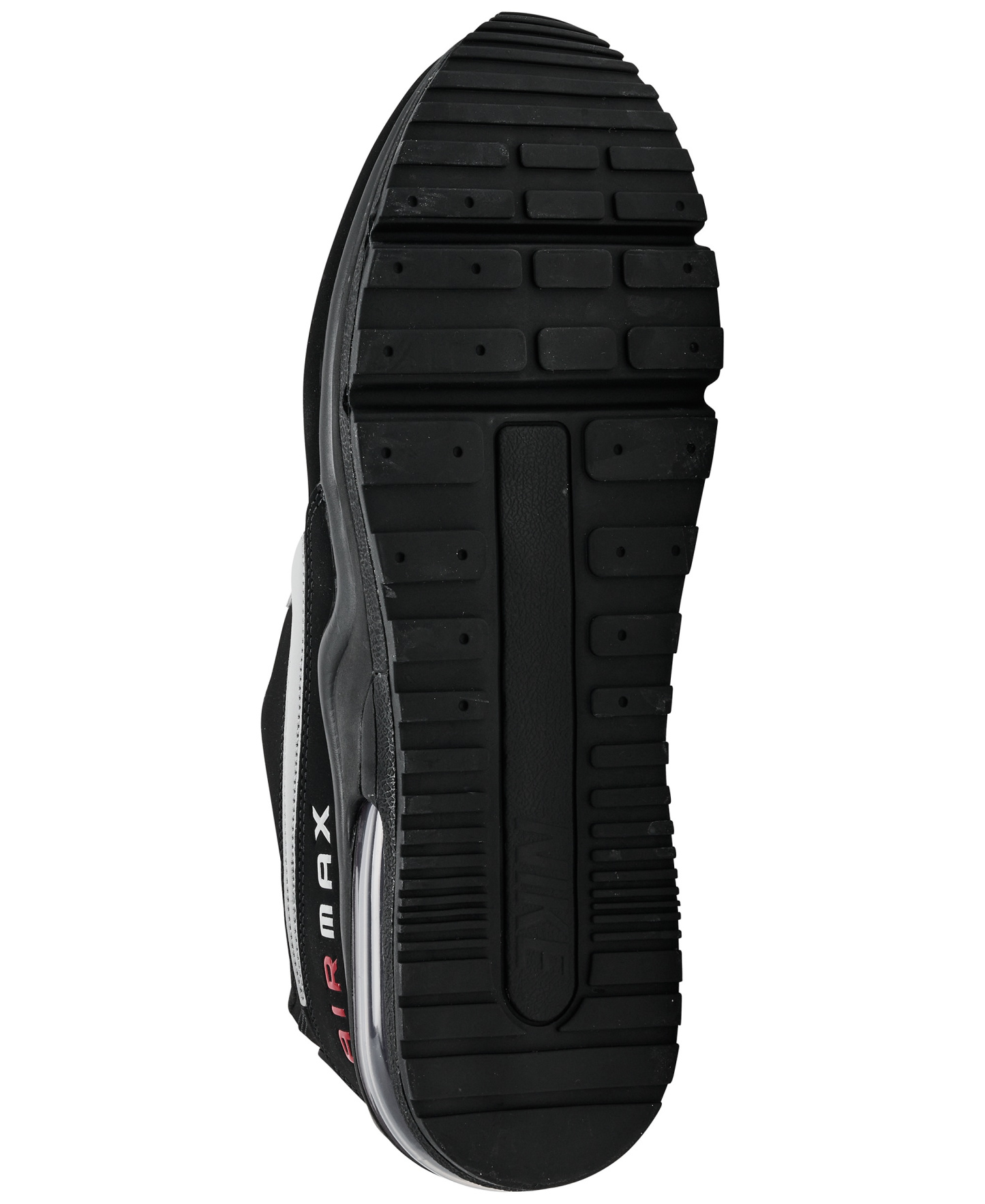 Men's Nike Air Max LTD 3 Casual Sneakers from Finish Line - Black,Smoke Grey,Red