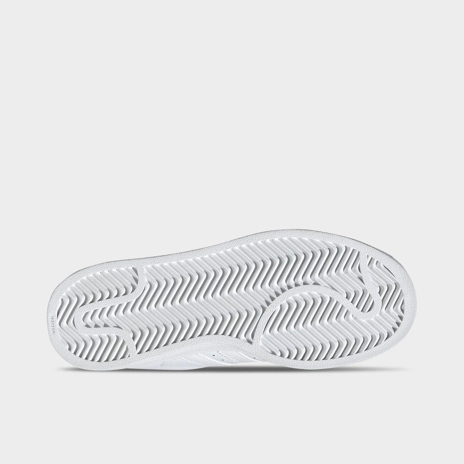 Big Kids' adidas Originals Superstar II Casual Shoes - White/White/White - view 6