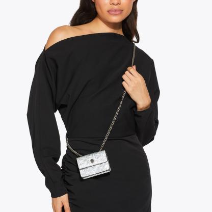 Kurt Geiger London Micro Kensington Bag - Metallics - view 2