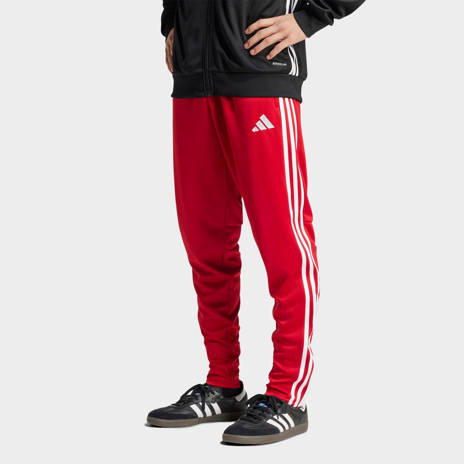 Men's adidas Tiro 25 Essentials Training Pants - Team Power Red/White - view 1