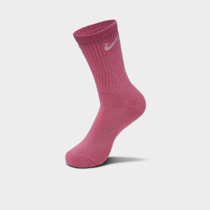 Nike Everyday Cushioned Training Crew Socks (3-Pack) - Playful Pink/Foam