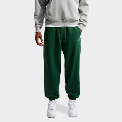 Men's Nithtke Solo Swoosh Cuffed Sweatpants - Fir/Sail