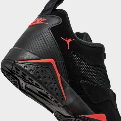 Little Kids' Air Jordan MVP 92 Basketball Shoes - Black/Infrared 23 - view 3