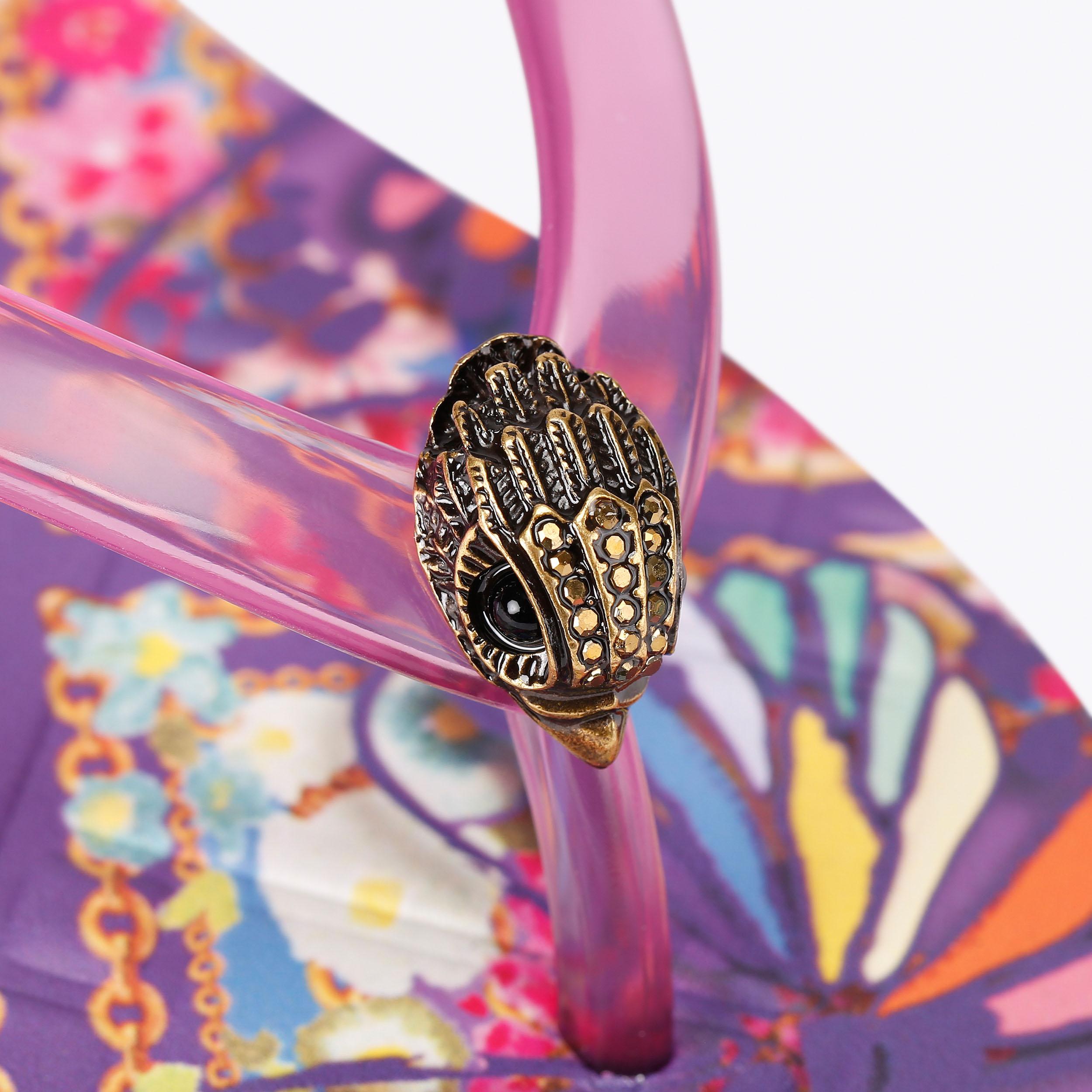 Kurt Geiger London Kensington Flip Flop Sandal - Purple - view 6