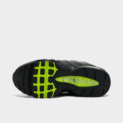Big Kids' Nike Air Max 95 Big Bubble Casual Shoes - Black/Neon Yellow/Anthracite/Light Graphite