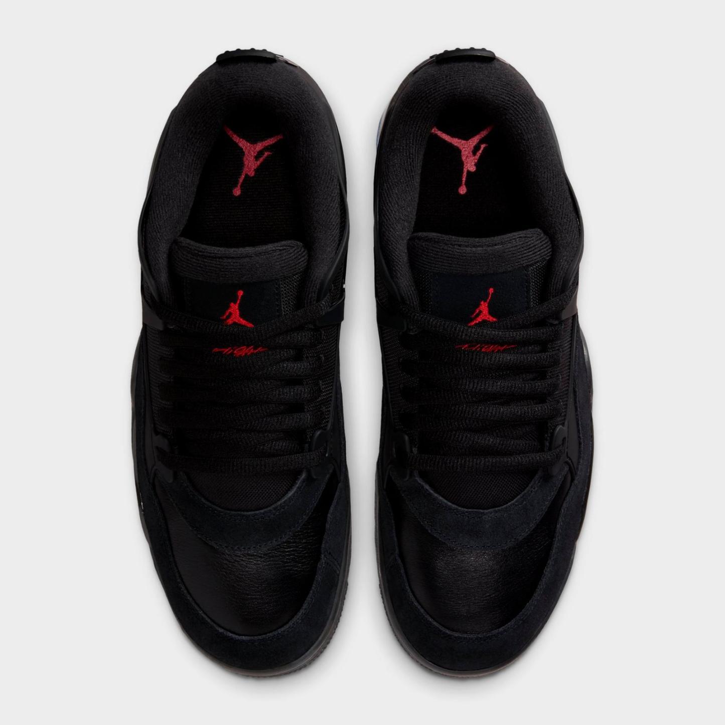 Men's Air Jordan 4 RM Casual Shoes - White/Infrared 23/Light Smoke Grey/Black - view 5