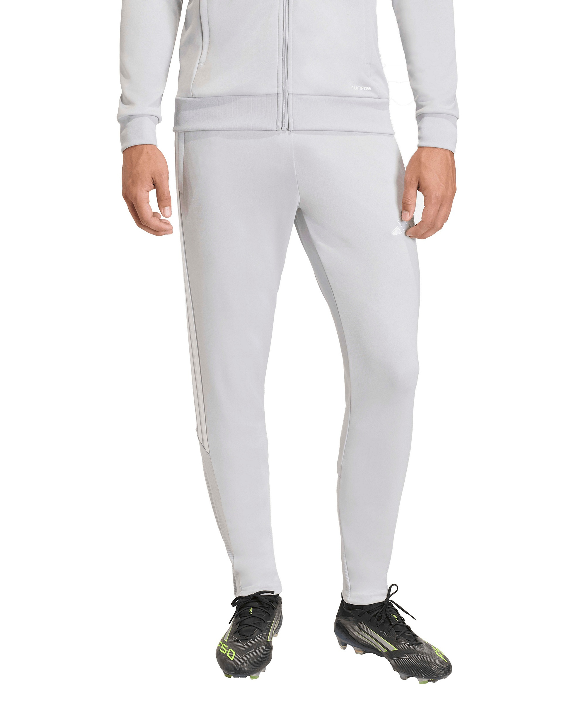 adidas Men's Tiro 26 League Mid-Rise Training Pants - Lite Gray/White