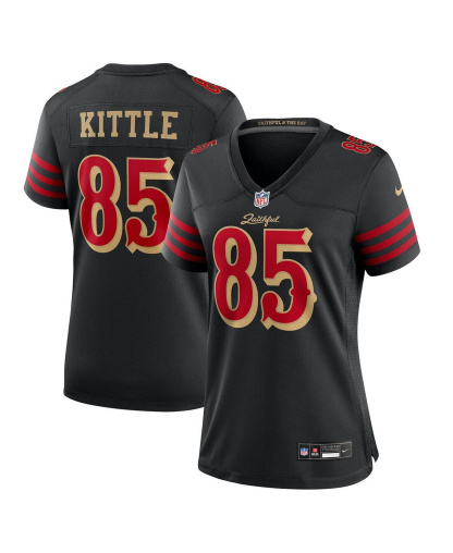Nike Women's George Kittle Black San Francisco 49ers 2025 Rivalries Collection Game Jersey - Black