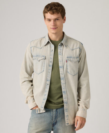 Levi's Men's Classic-Fit Western Shirt - Early rise