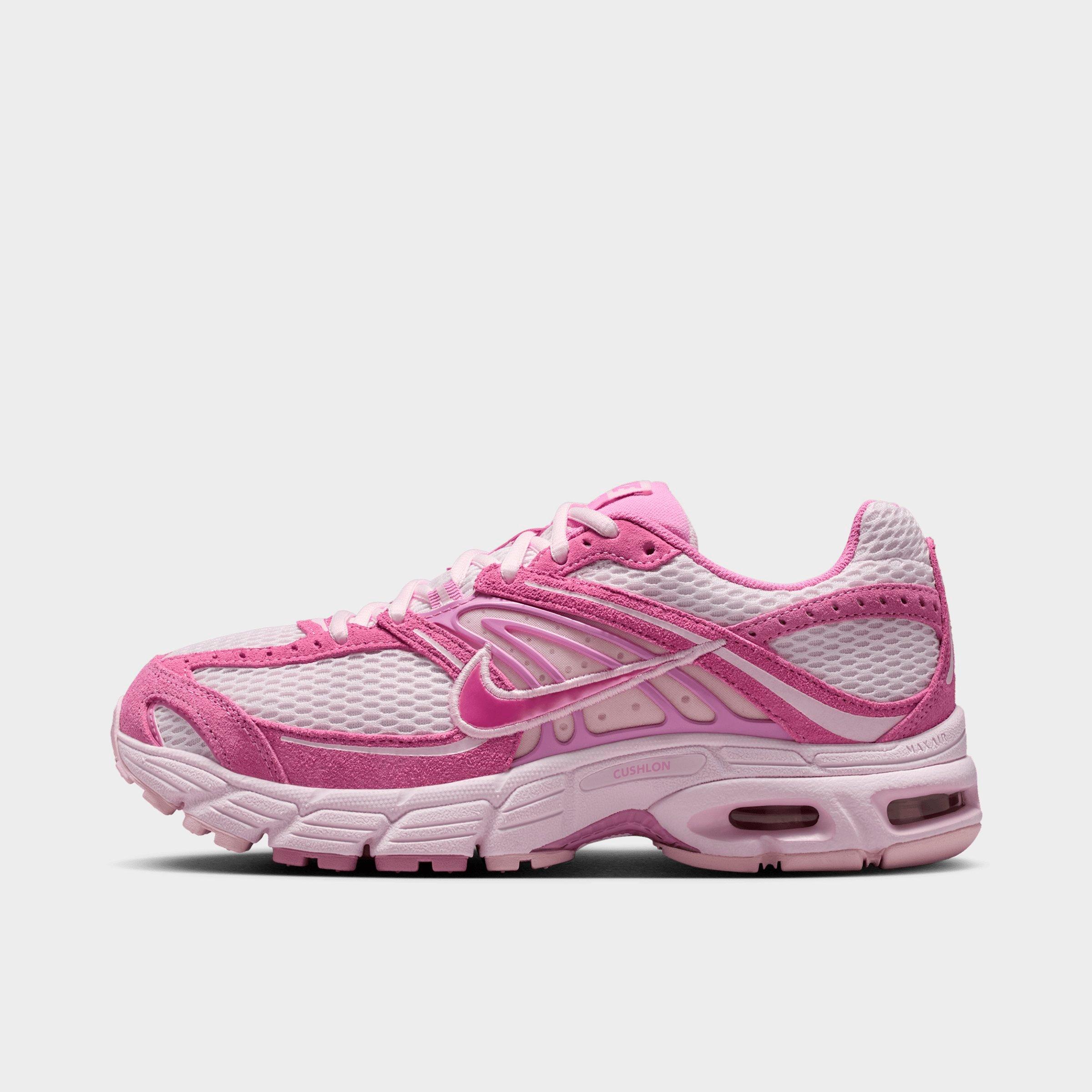 Women's Nithtke Air Max Moto 2K Casual Shoes - Part 2 - Pearl Pink/Pink Foam/Light Magenta - Left shoe facing left. Outside of the shoe.