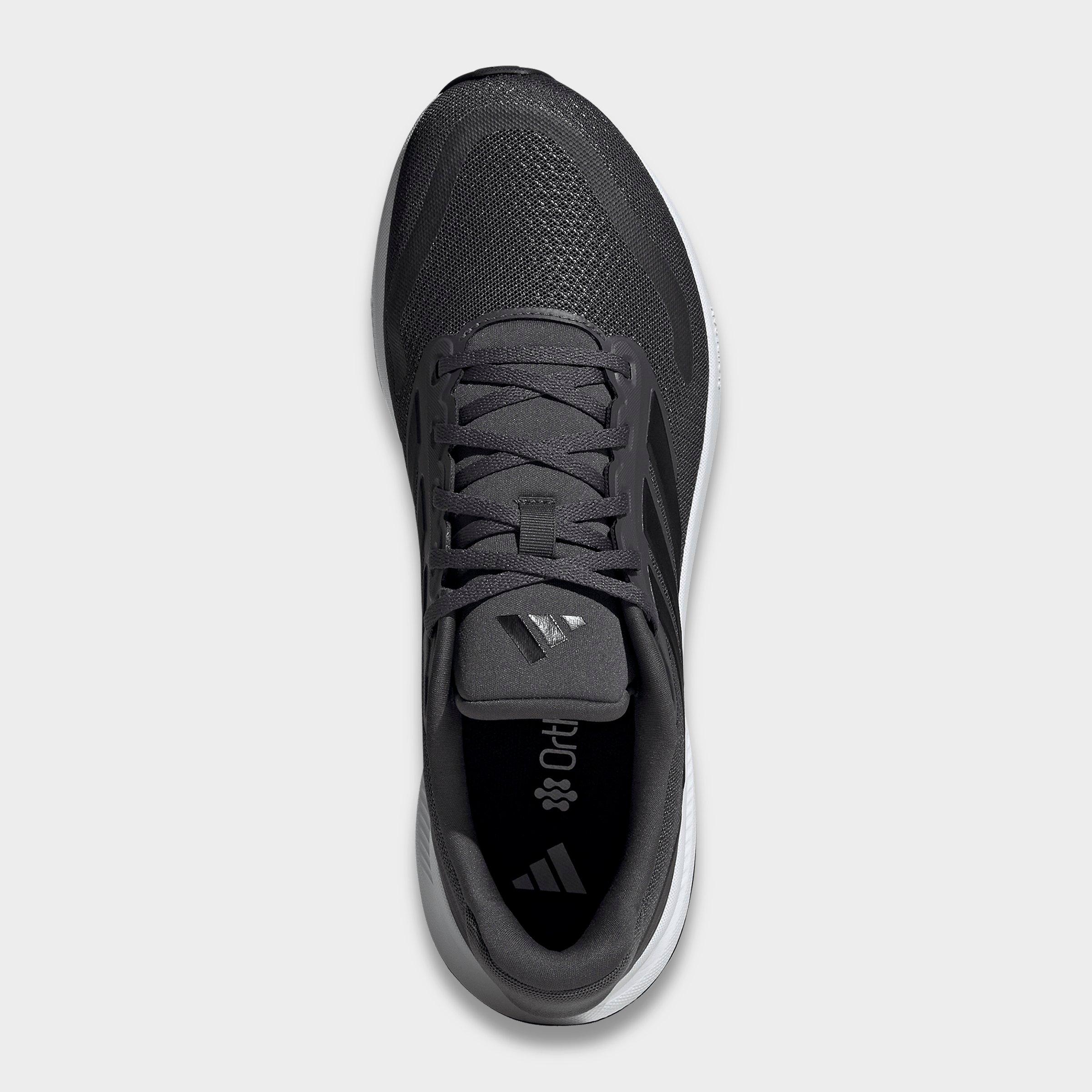 Men's adidas Runfalcon 5 Running Shoes - Grey/Core Black/Cloud White - Top view
