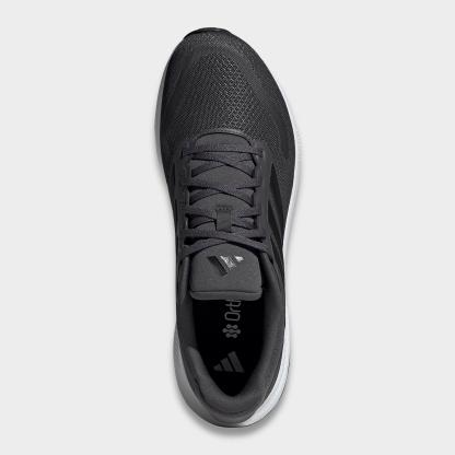 Men's adidas Runfalcon 5 Running Shoes - Grey/Core Black/Cloud White - Top view
