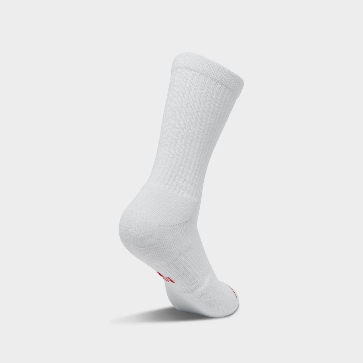 Men's Jordan Everyday Crew Socks (3-Pack) - Red/White/Black - view 5