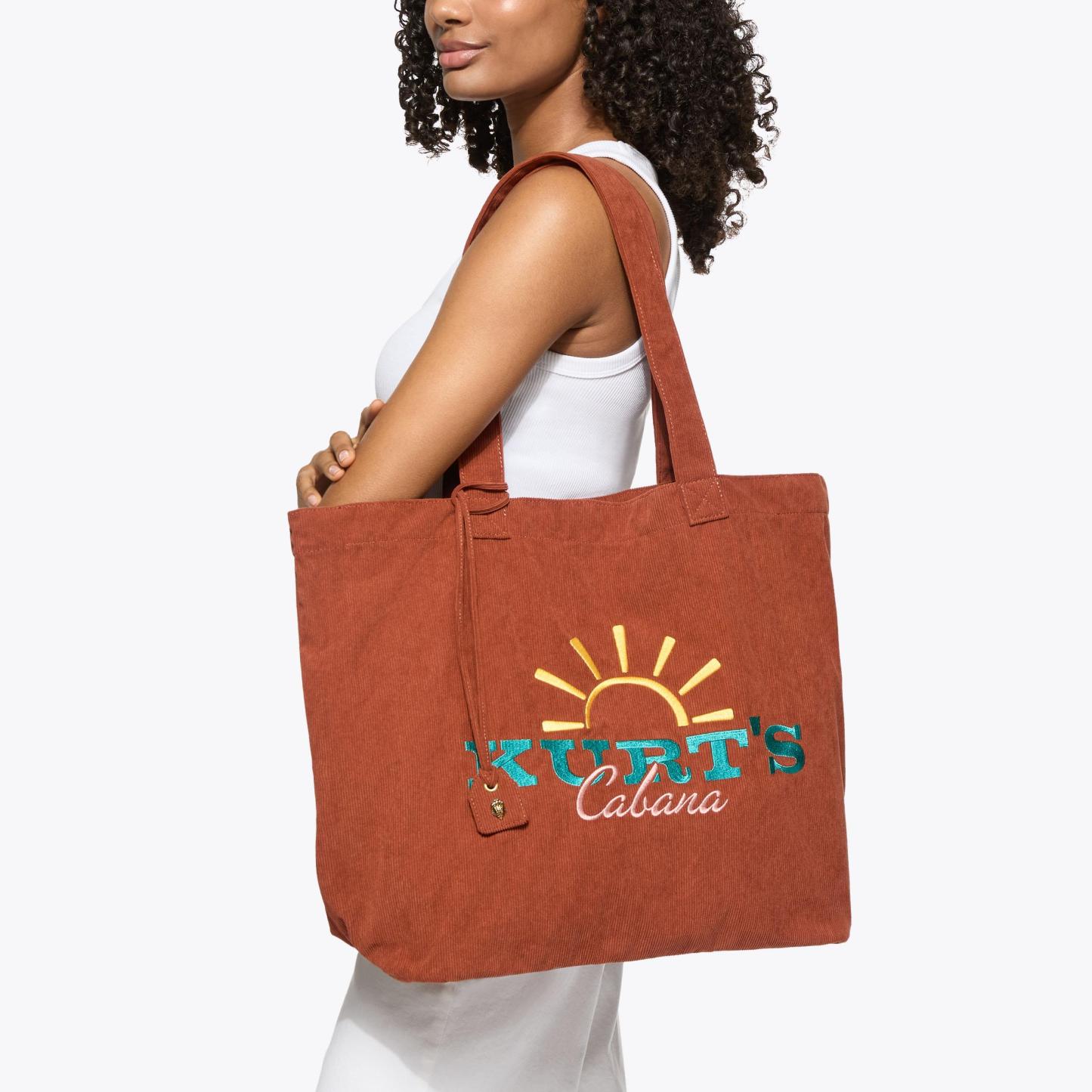 Kurt Geiger London Kurt's Cabana Large Shopper Bag - Brown - view 2