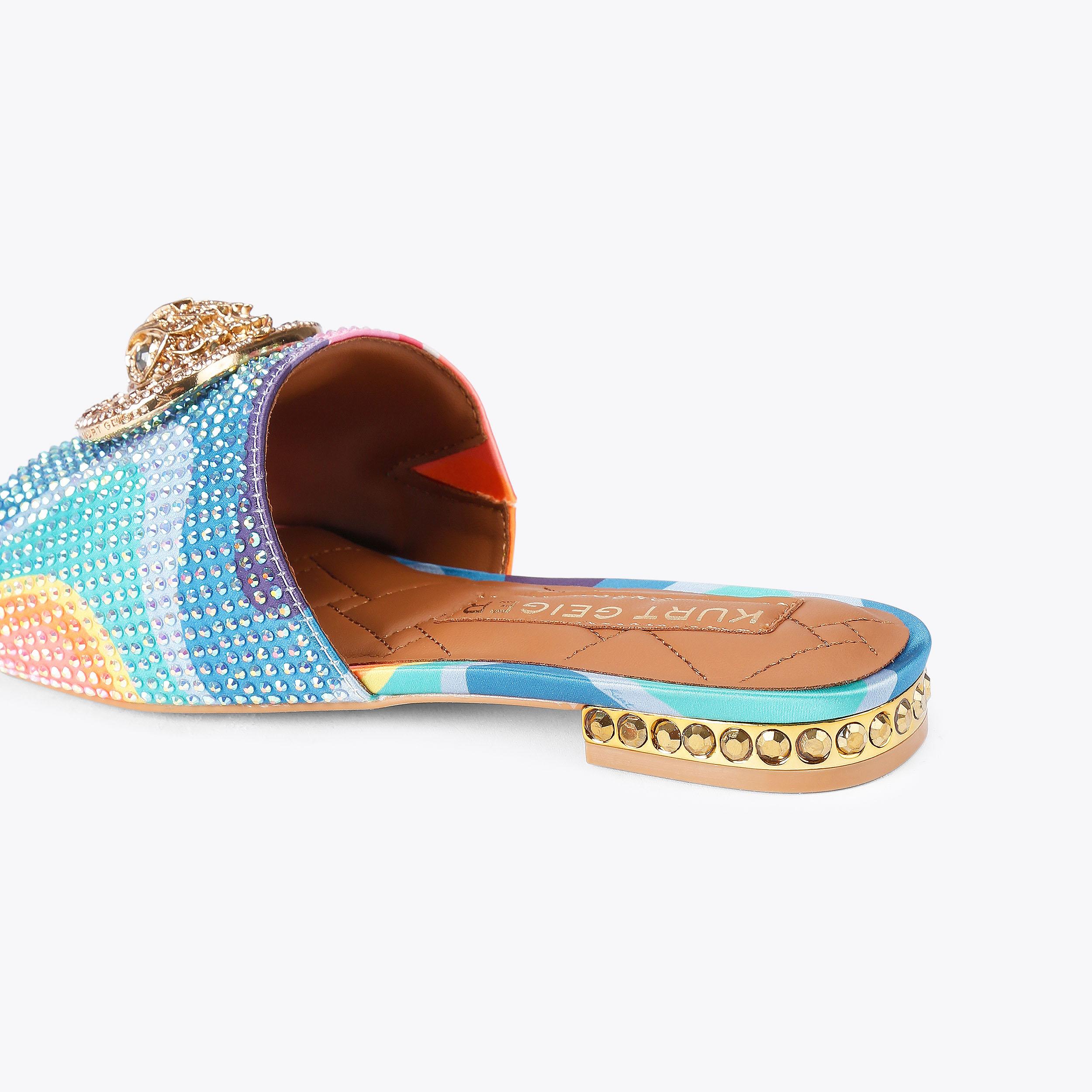 Kurt Geiger London Chelsea Flat Sandal - Multi Colored - view 4