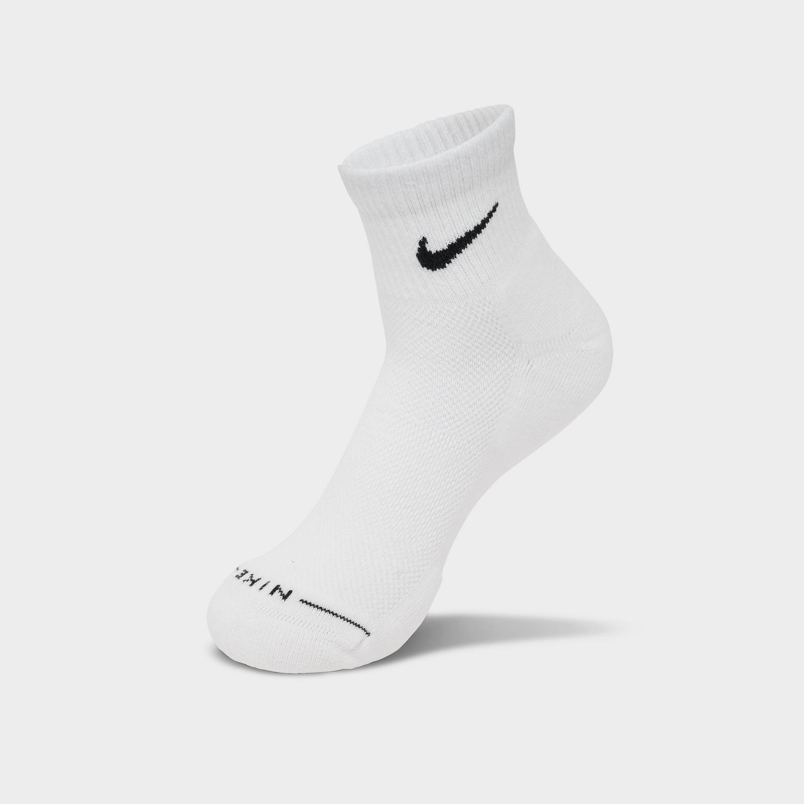 Nike Everyday Elevated Ankle Socks (6-Pack) - White/Black
