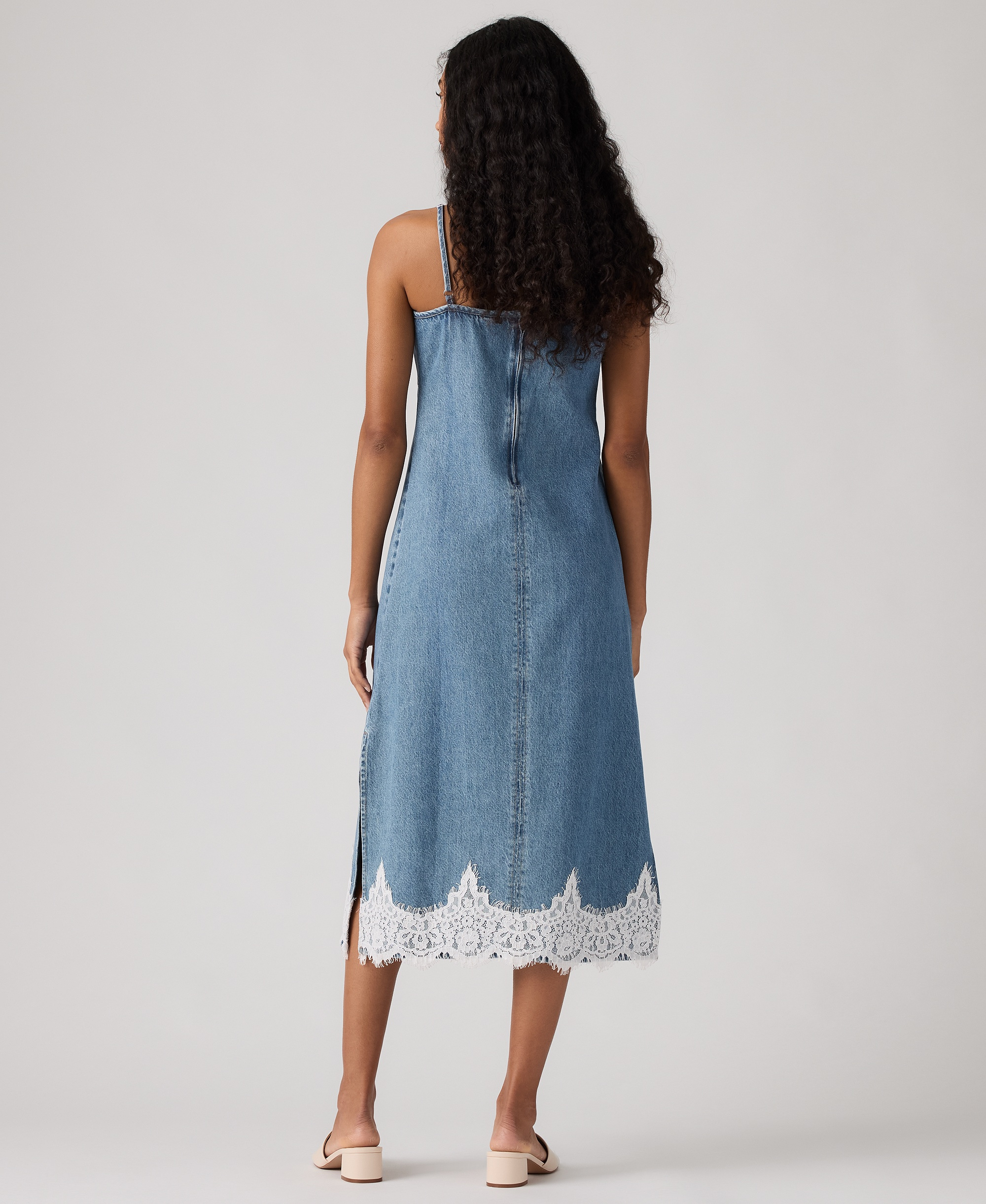 Levi's Premium Women's 90s Denim Sleeveless V-Neck Slip Dress - Slipped My Mind