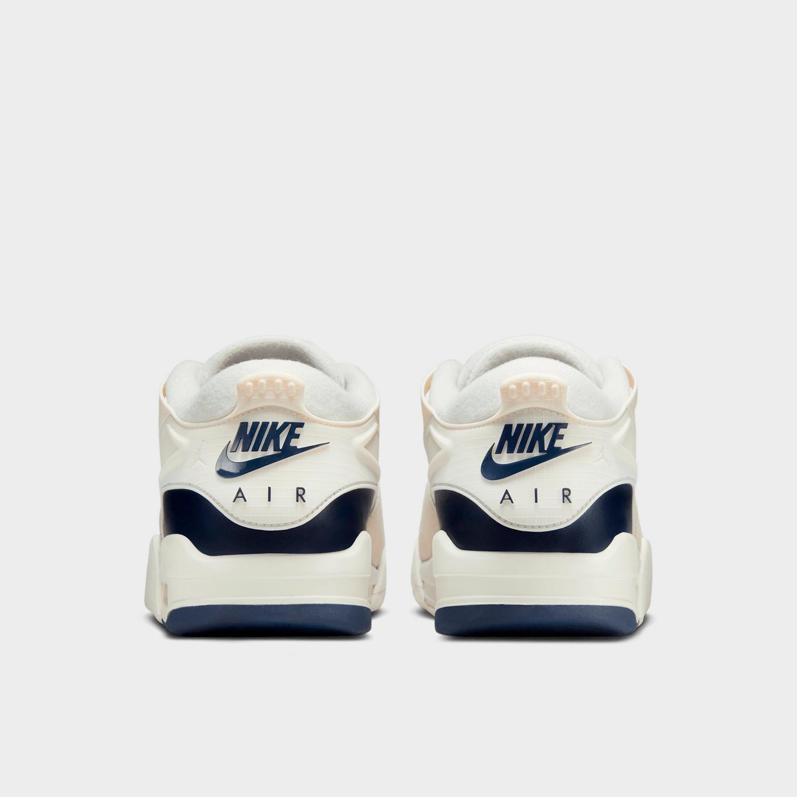Men's Air Jordan 4 RM Casual Shoes - Sail/Phantom/University Gold/Midnight Navy - view 4