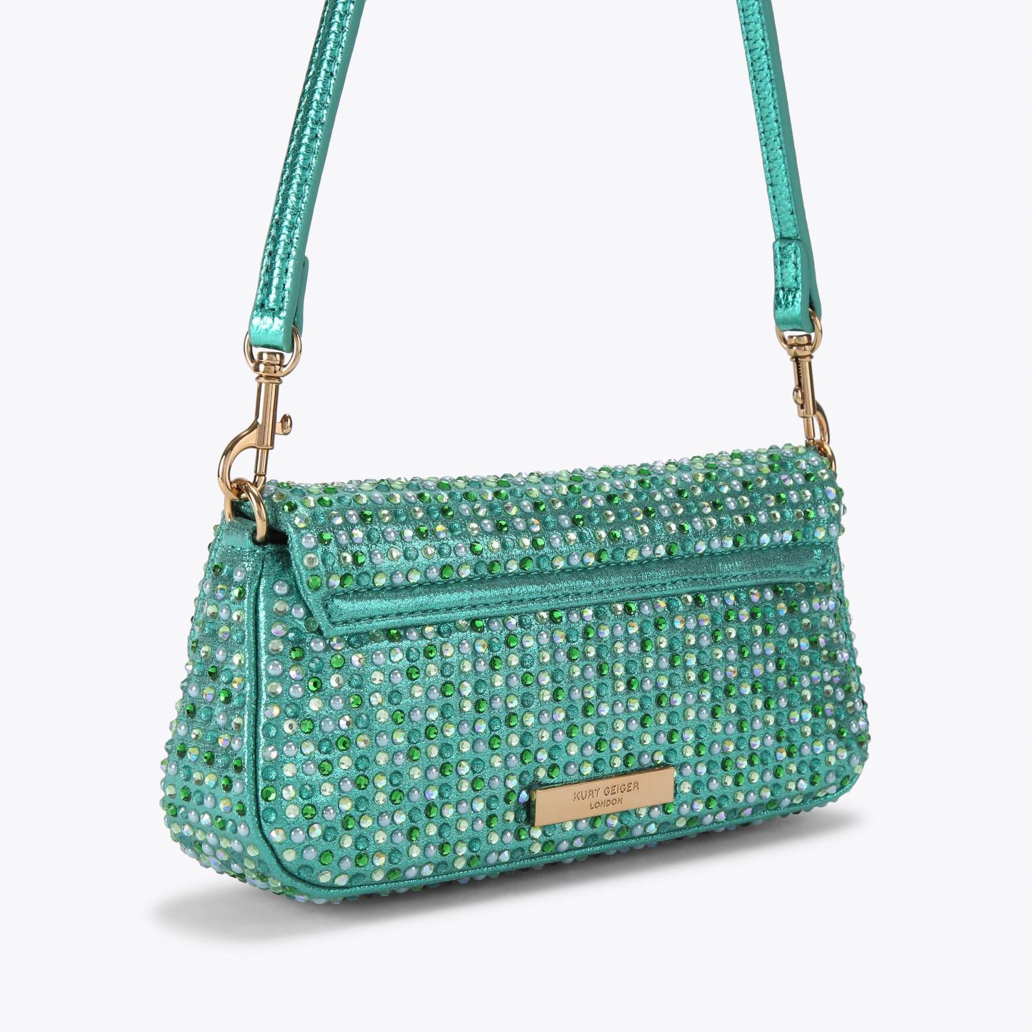Kurt Geiger London Pickle Shoulder Bag - Green - view 4
