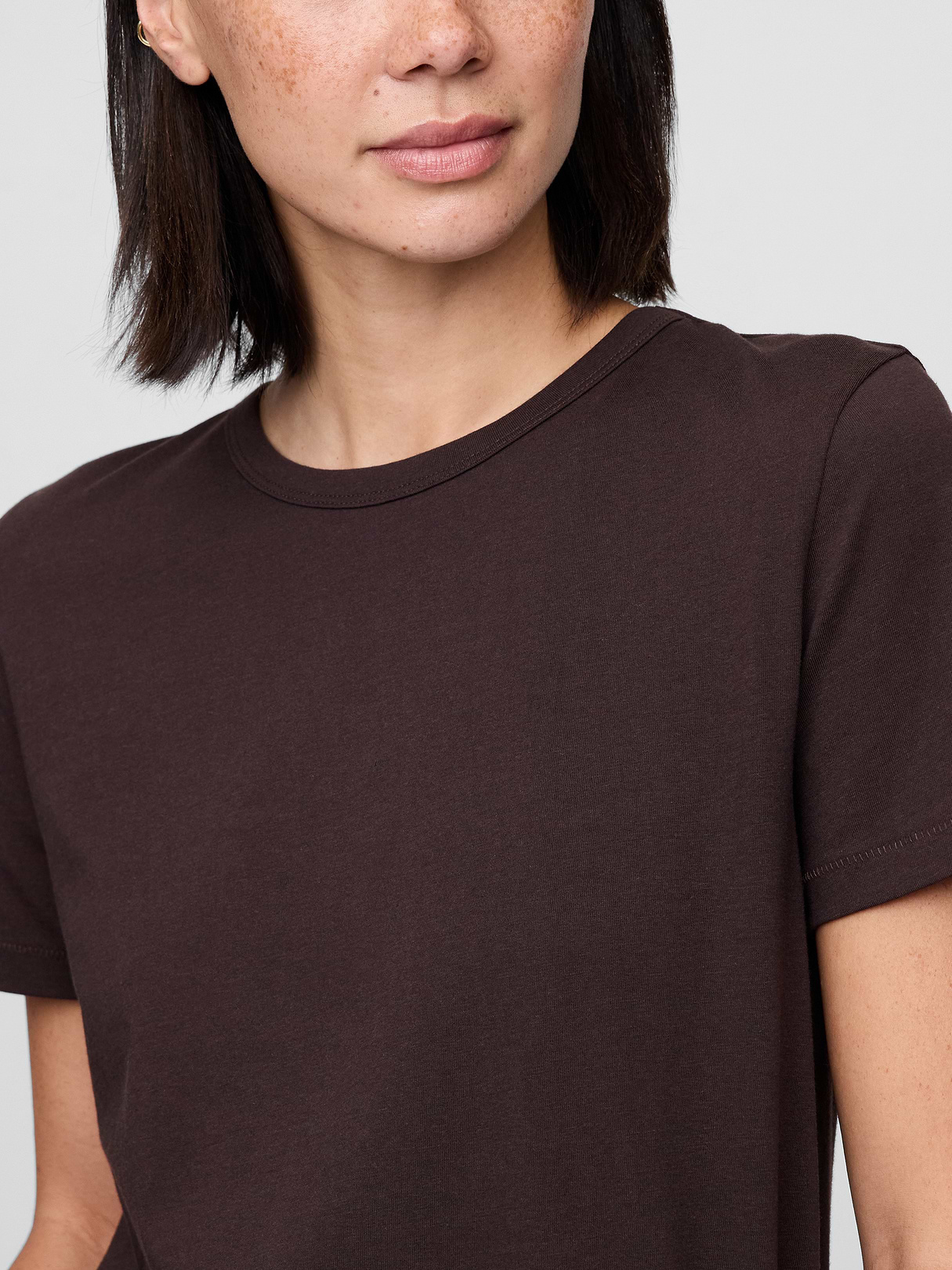 Organic Cotton VintageSoft T-Shirt - Terra brown