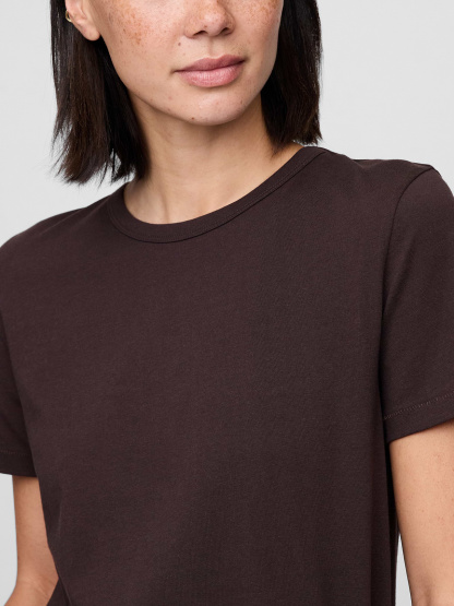 Organic Cotton VintageSoft T-Shirt - Terra brown