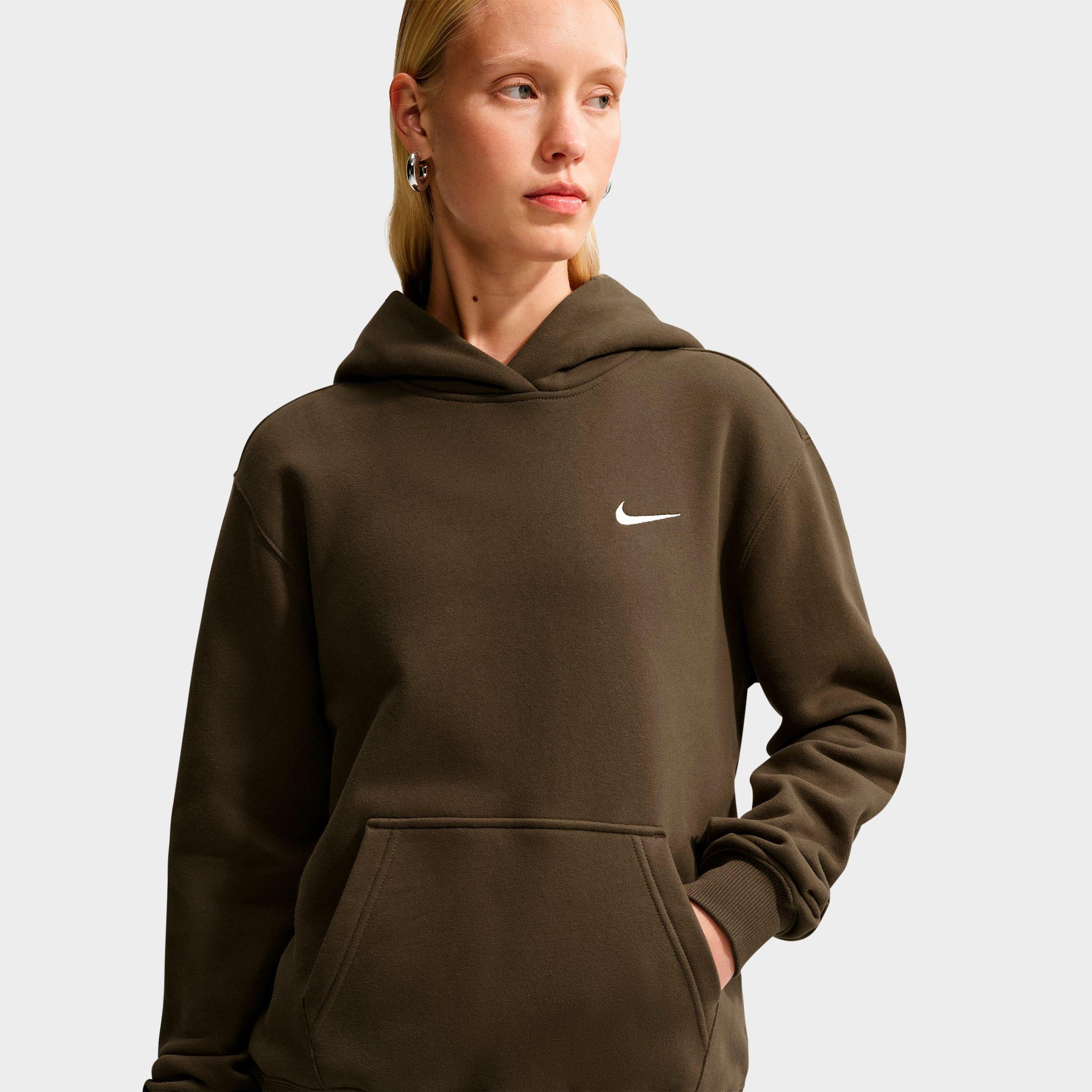 Women's Nithtke Studio Fleece Medium-Weight Pullover Hoodie - Dark Hazel/Sail