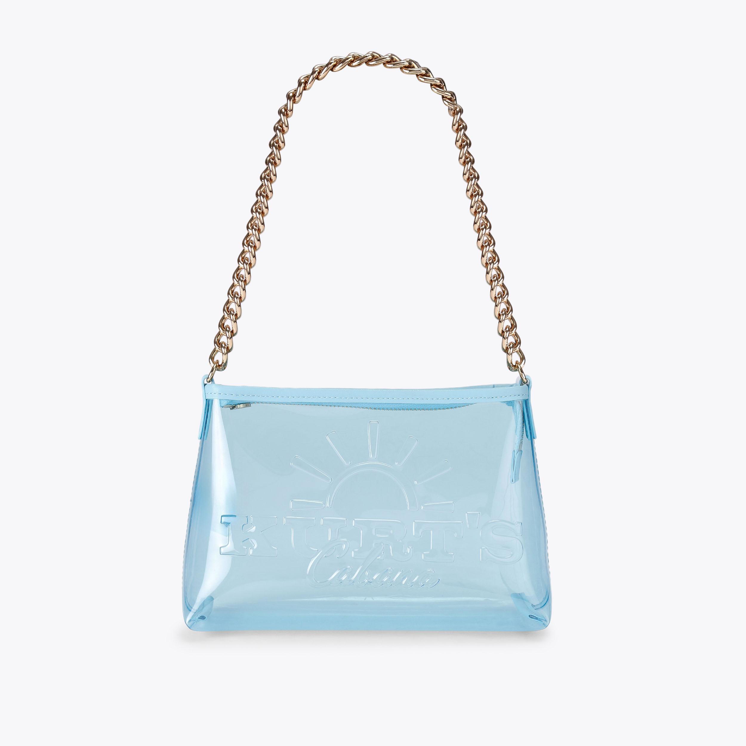 Kurt Geiger London Kurt's Cabana Small Pochette Bag - Blue