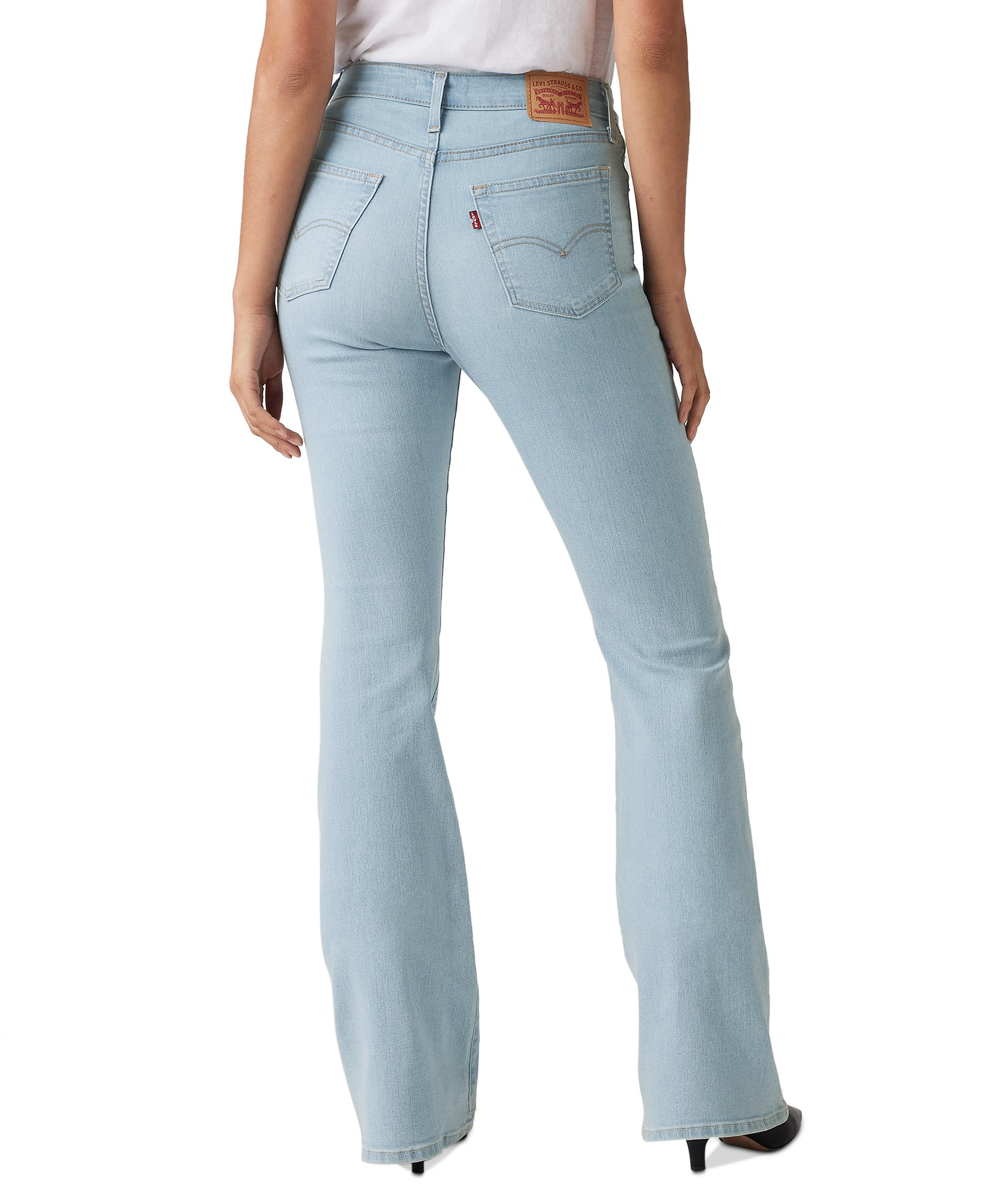Levi's Women's 726 High-Rise Slim Fit Flare Jeans - Eternal Indigo Light