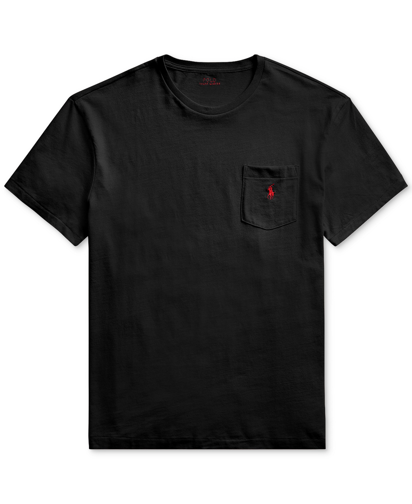 Polo Ralph Lauren Men's Classic-Fit Crewneck Pocket T-Shirt - Derby Blue Heather