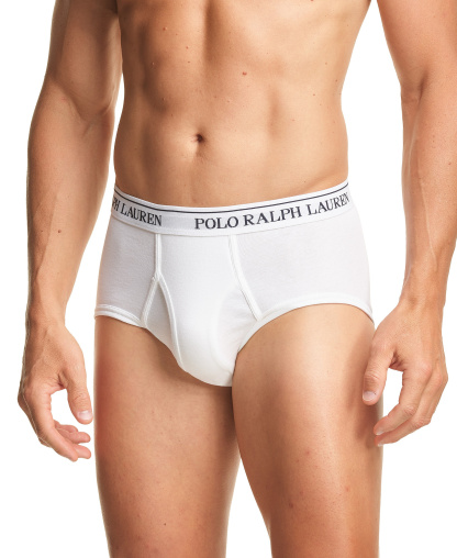 Polo Ralph Lauren Men's 4-Pack Classic-Fit Mid-Rise Briefs - White