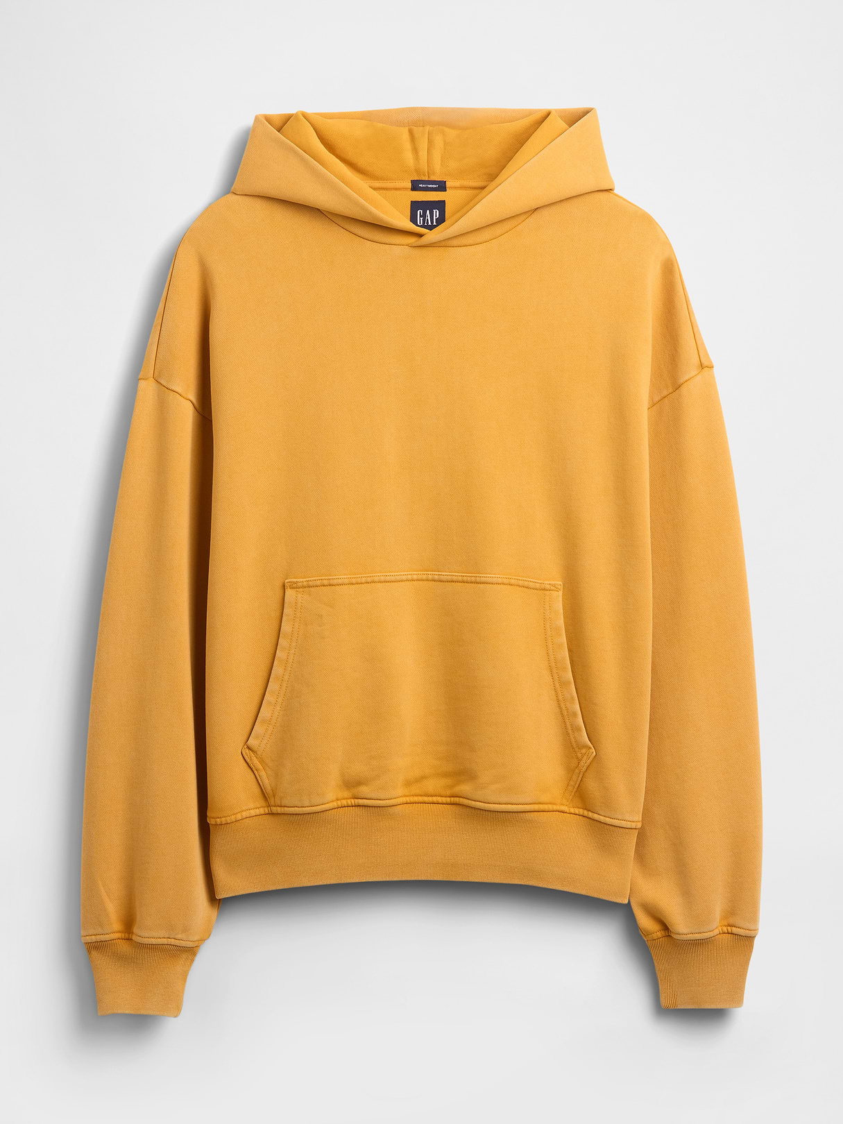 Adult Heavyweight Oversized Hoodie - RUGBY GOLD