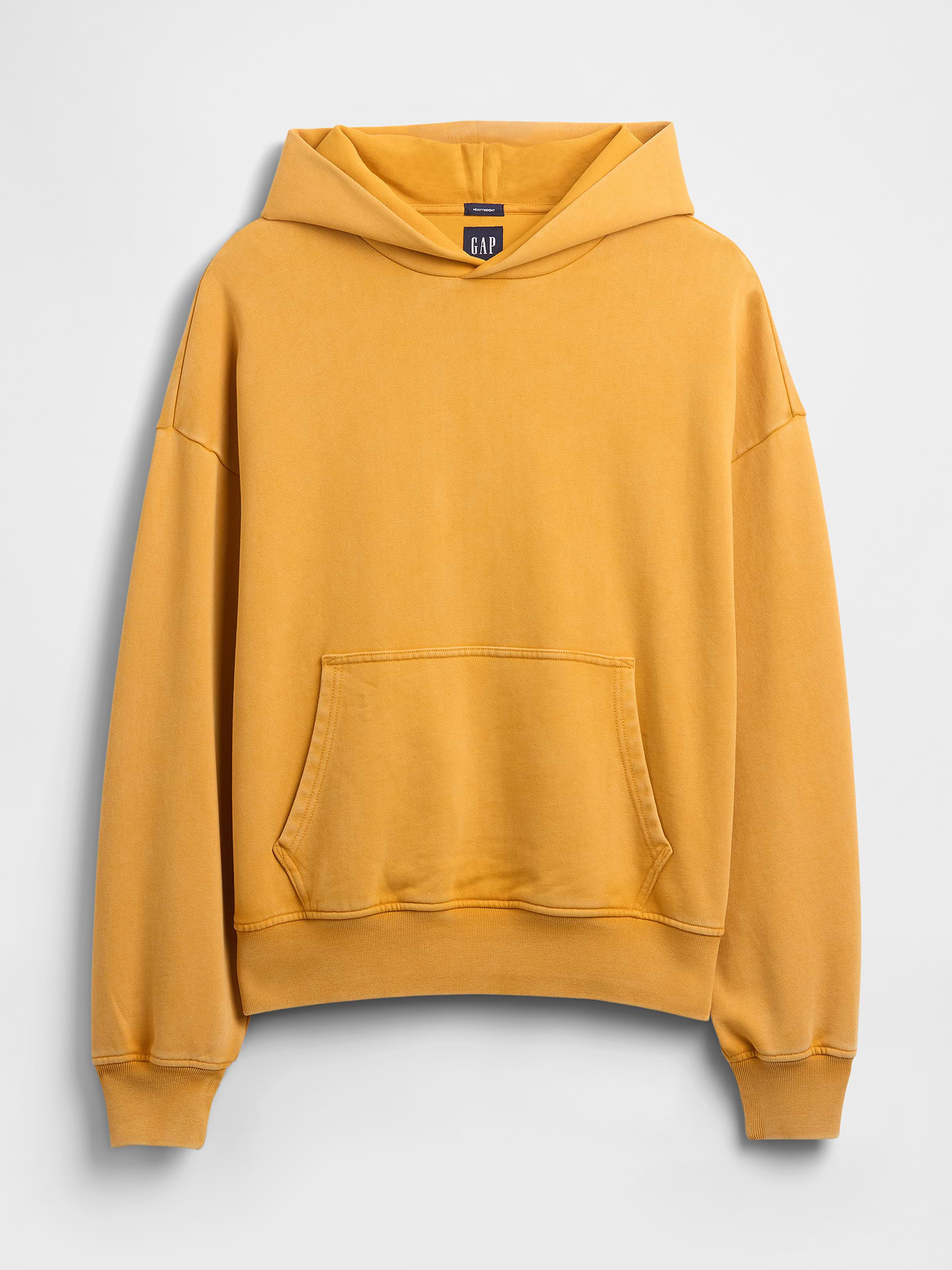 Adult Heavyweight Oversized Hoodie - RUGBY GOLD