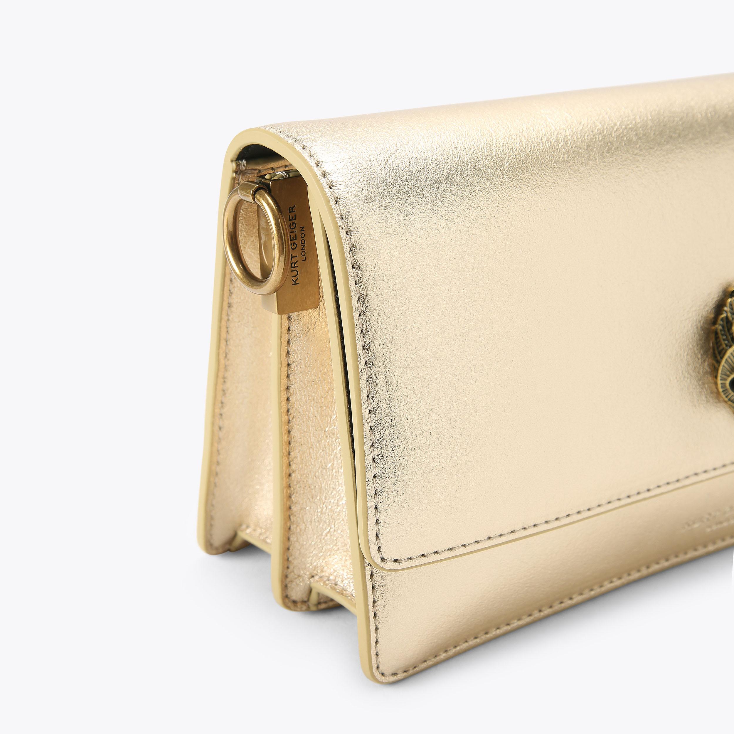 Kurt Geiger London Sloane Soft Shoulder Bag - Metallics - view 6