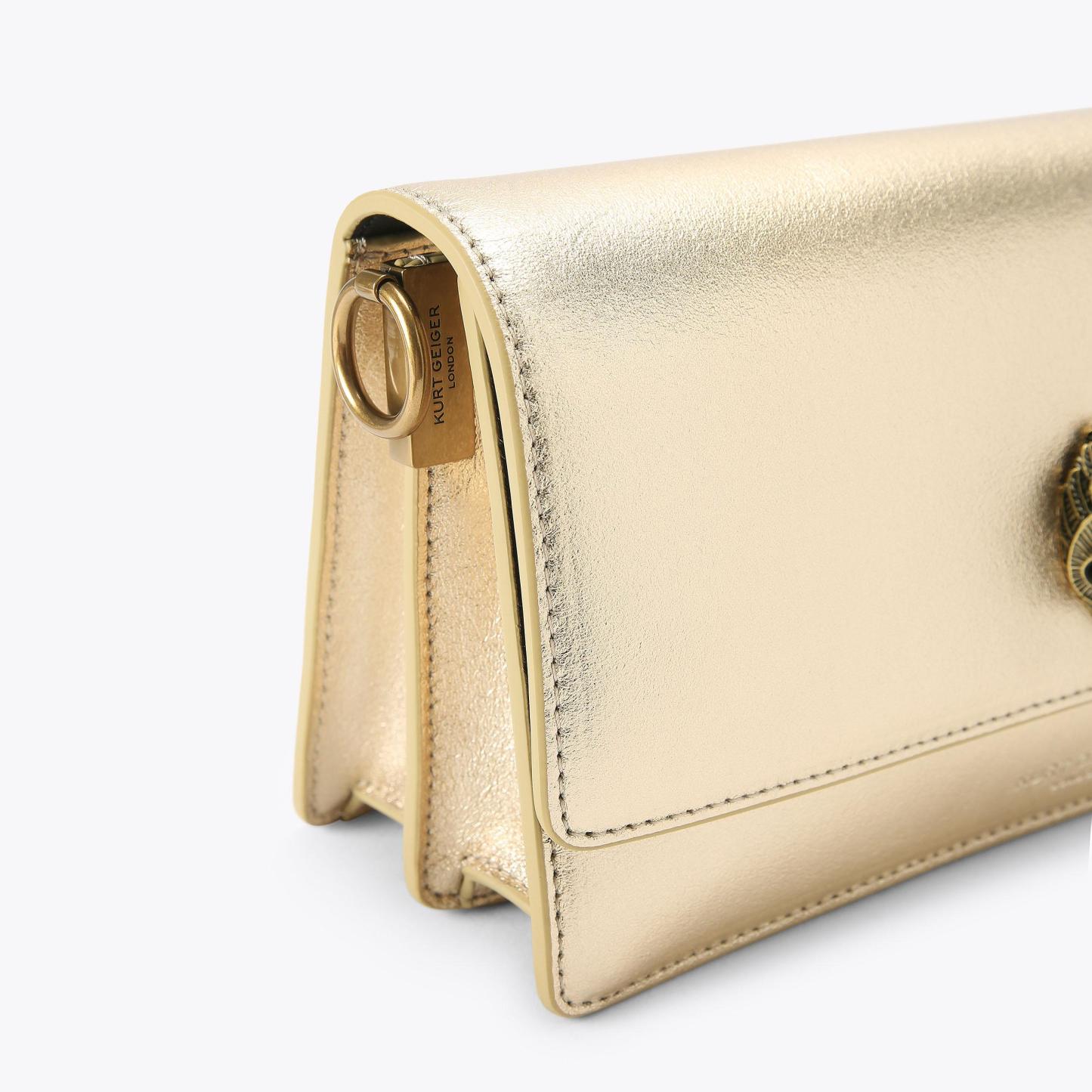 Kurt Geiger London Sloane Soft Shoulder Bag - Metallics - view 6