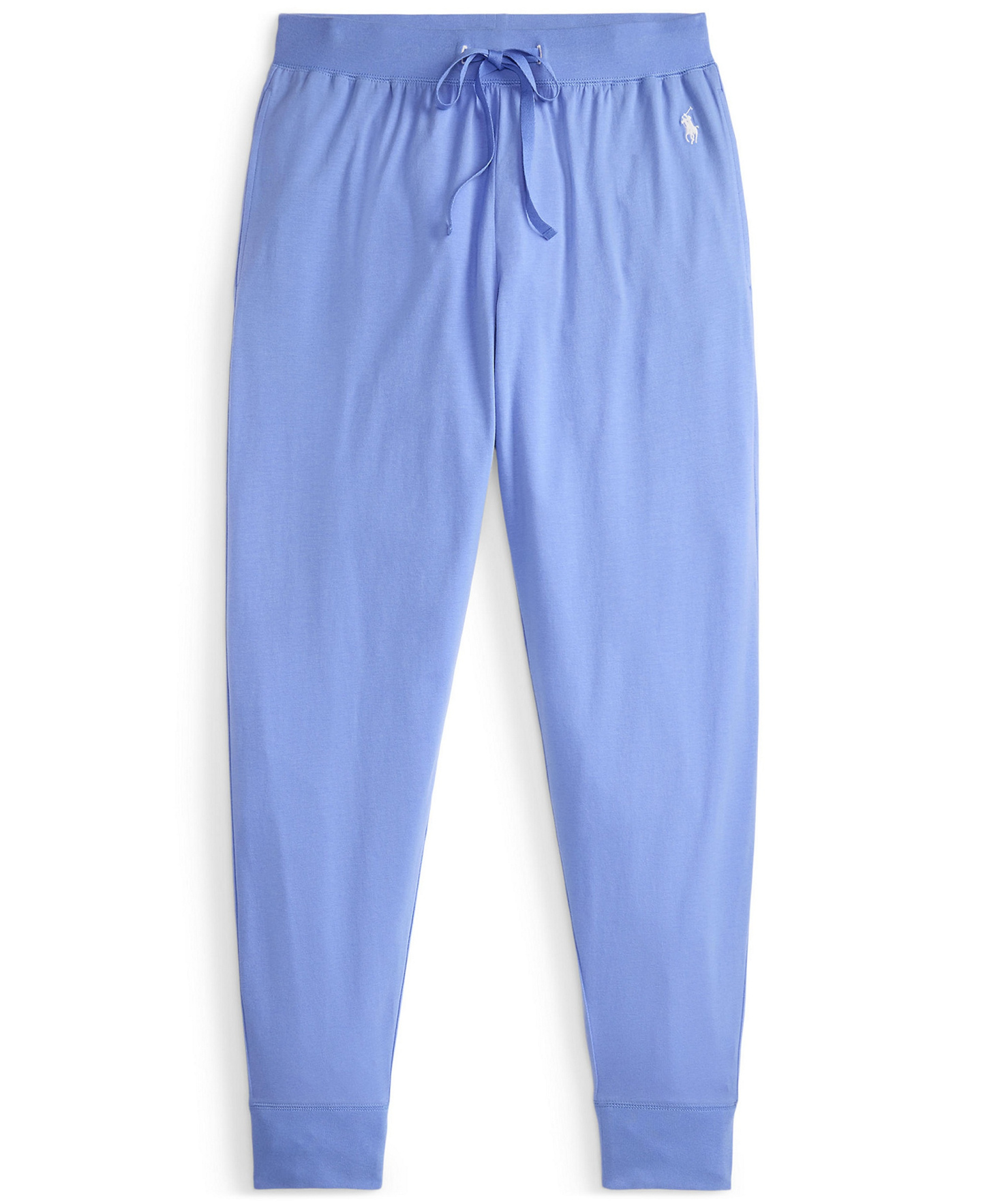 Polo Ralph Lauren Men's Regular-Fit Pajama Joggers - Harbor Island Blue/White Logo
