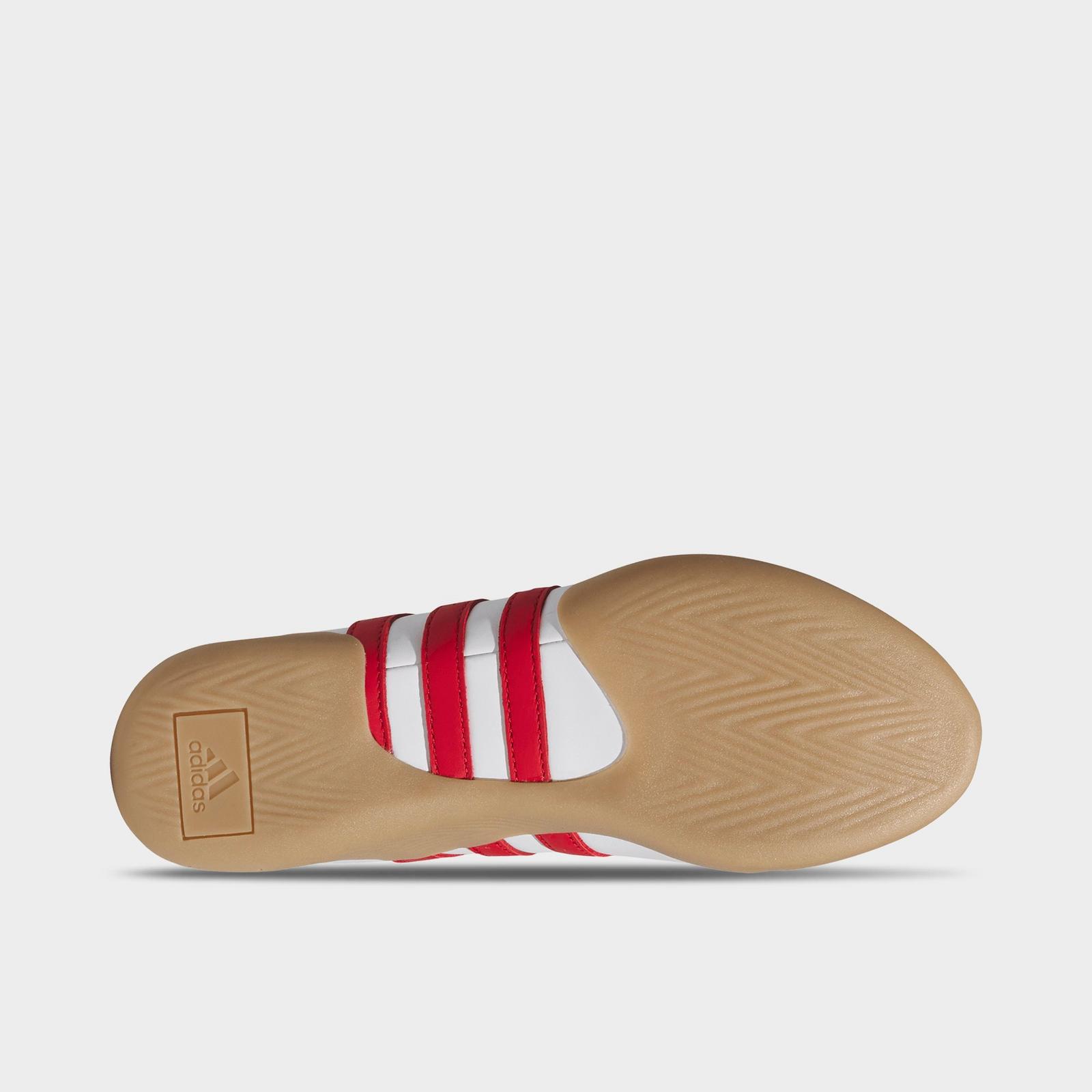 Women's adidas Originals Taekwondo Mei Casual Shoes - Cloud White/Better Scarlet/Gum - view 6