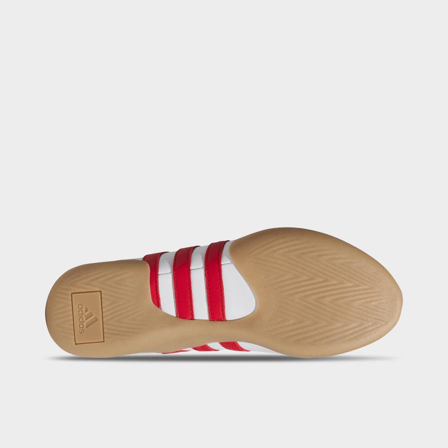 Women's adidas Originals Taekwondo Mei Casual Shoes - Cloud White/Better Scarlet/Gum - view 6